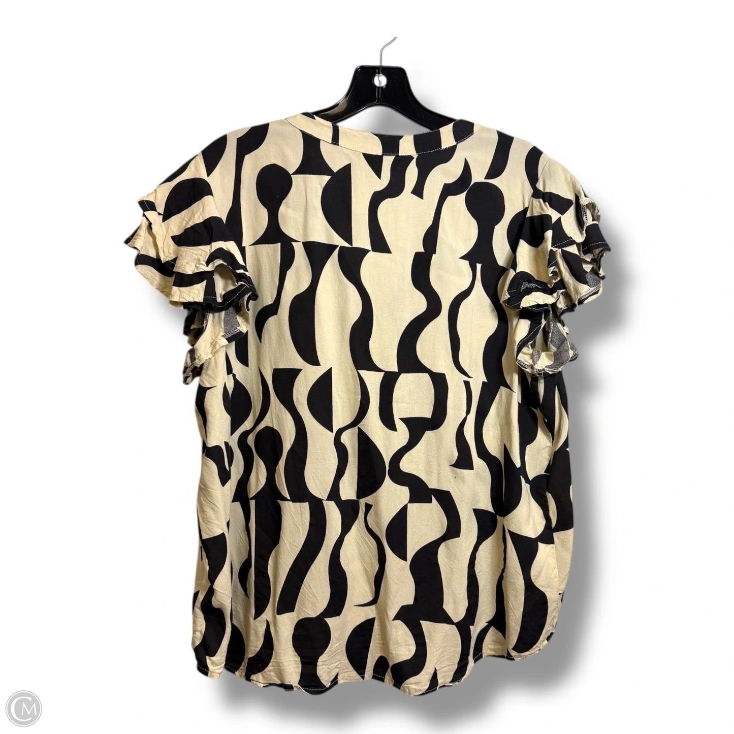 Top Sleeveless By Clothes Mentor In Black, Size: M