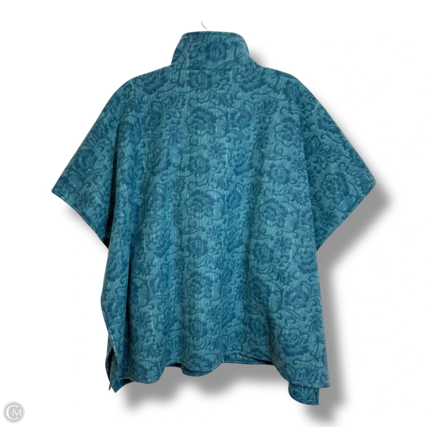 Poncho By Cme In Aqua, Size: Osfm