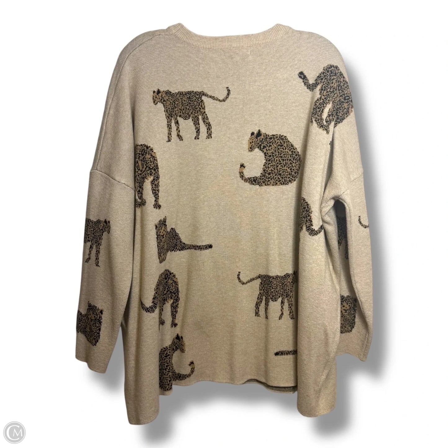 Sweater By Jess Lea In Animal Print, Size: M