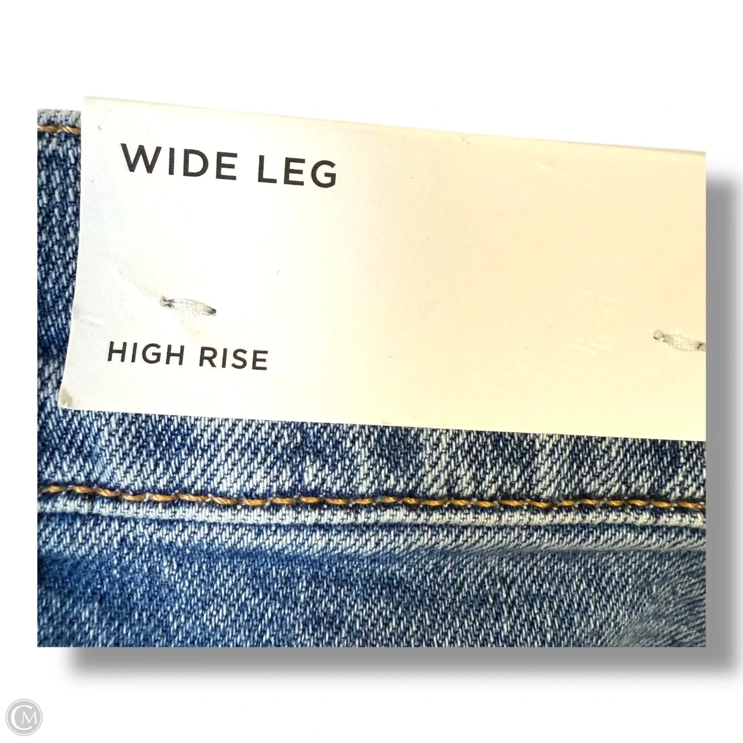 Jeans Wide Leg By Loft In Blue Denim, Size: 4