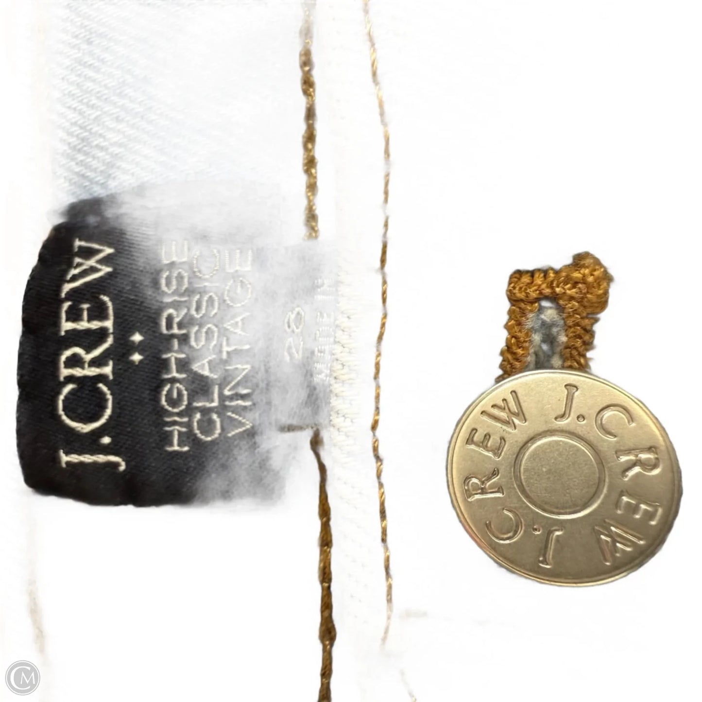 Jeans Straight By J. Crew In Blue Denim, Size: 6