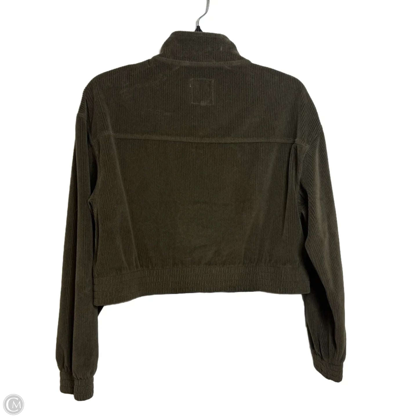 Cropped Jacket Other By Aerie In Green, Size: M