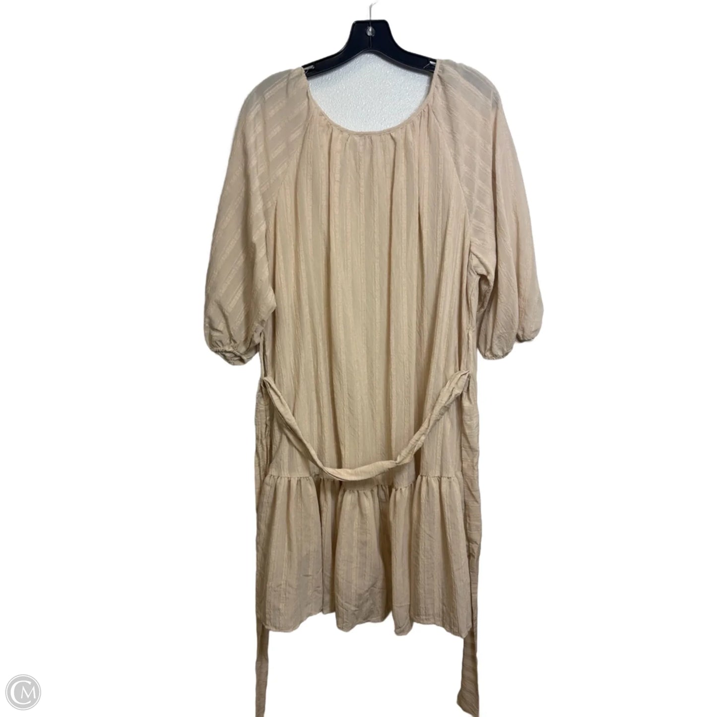 Dress Casual Short By By The River In Beige, Size: L