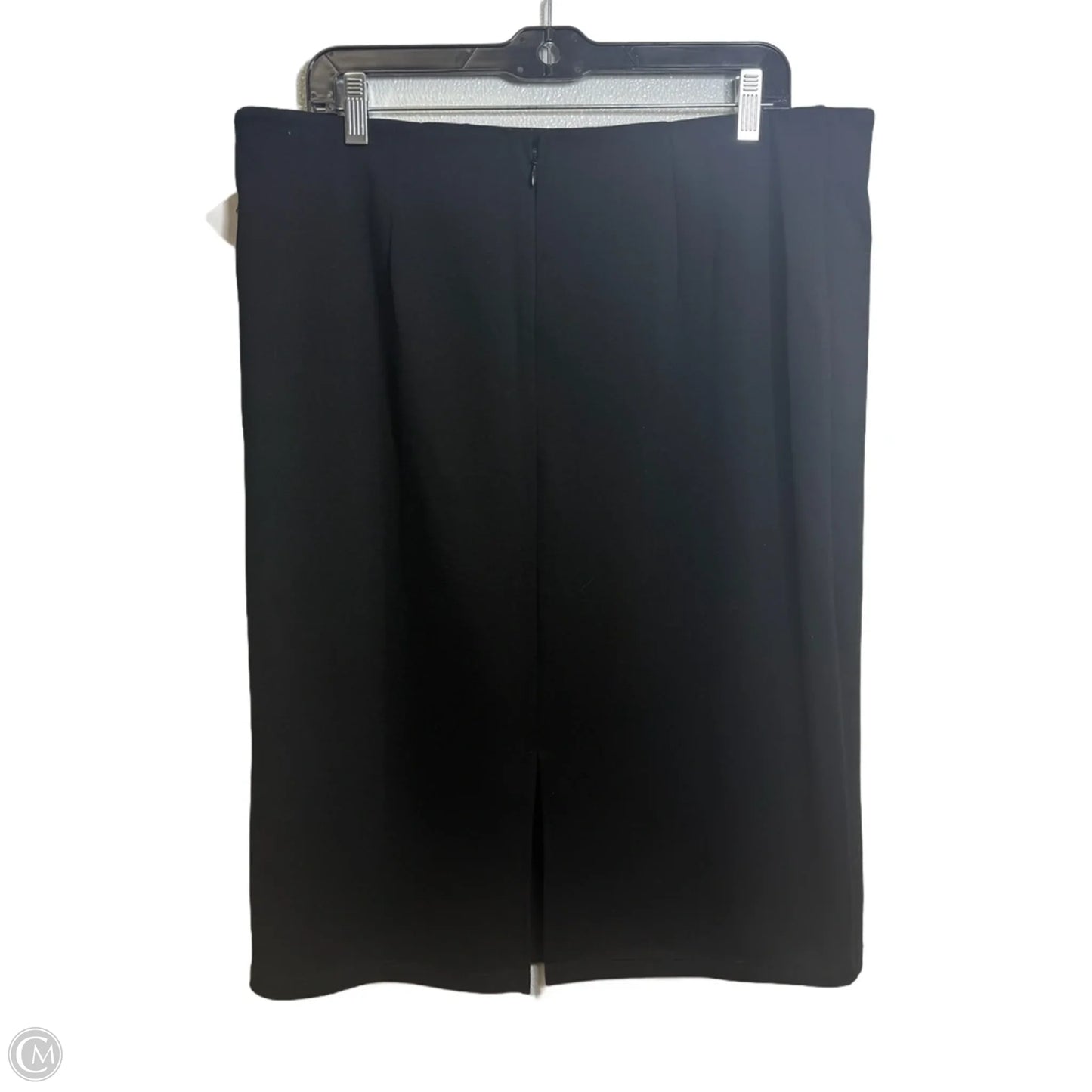 Skirt Midi By Ava & Viv In Black, Size: Xl