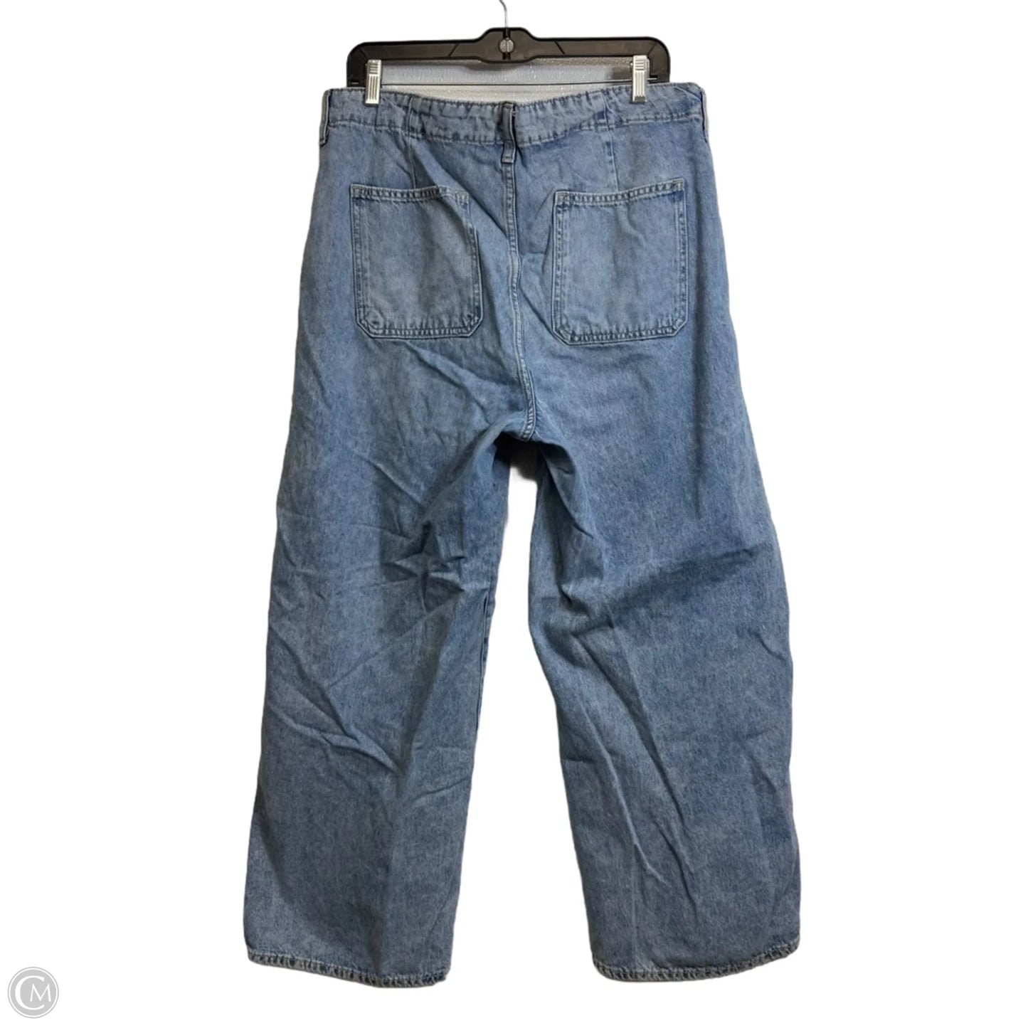 Jeans Wide Leg By Old Navy In Blue Denim, Size: 14