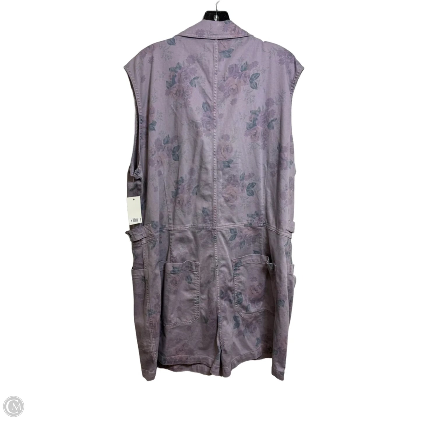 Romper By Lucky Brand In Floral Print, Size: Xxl