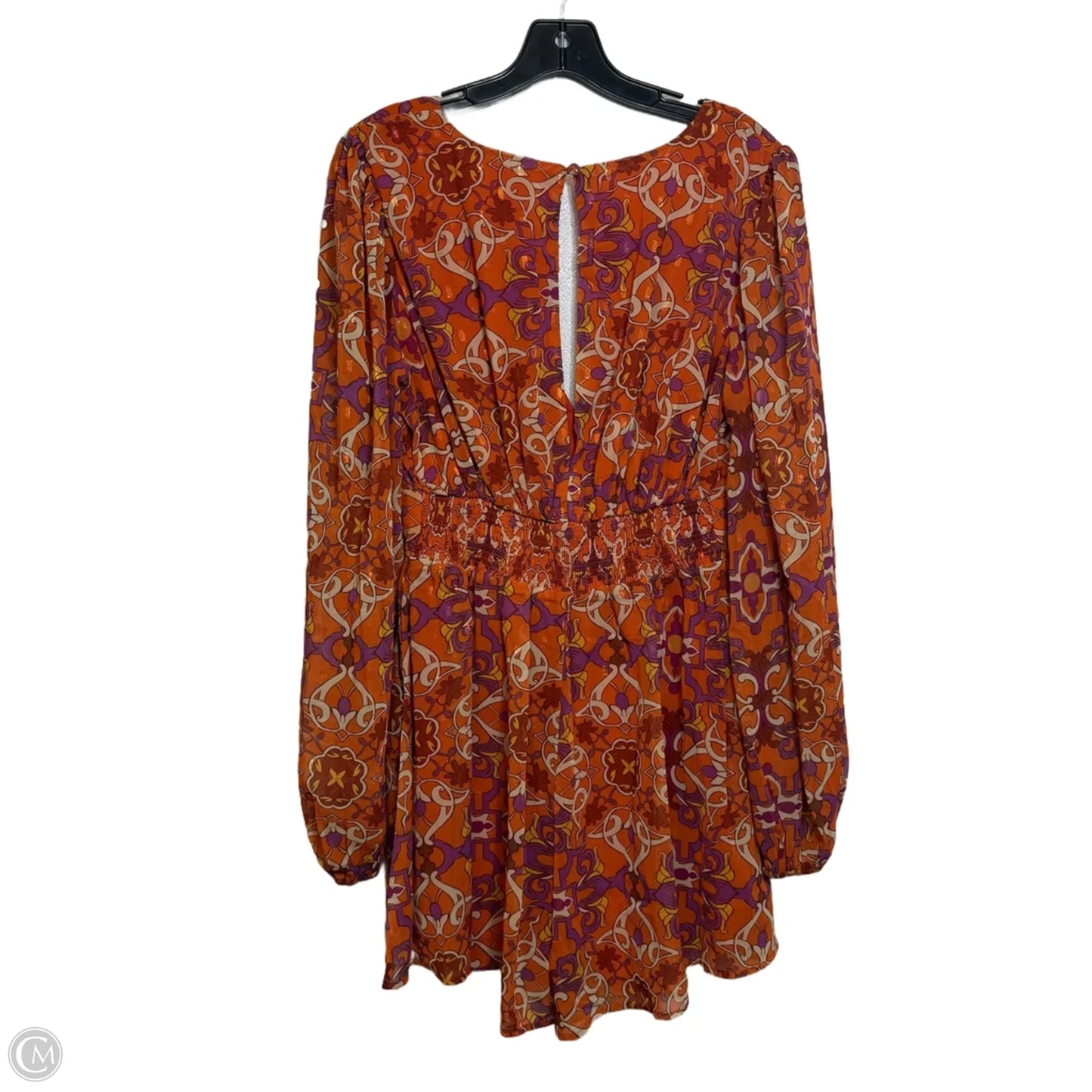 Romper By Flying Tomato In Orange, Size: M