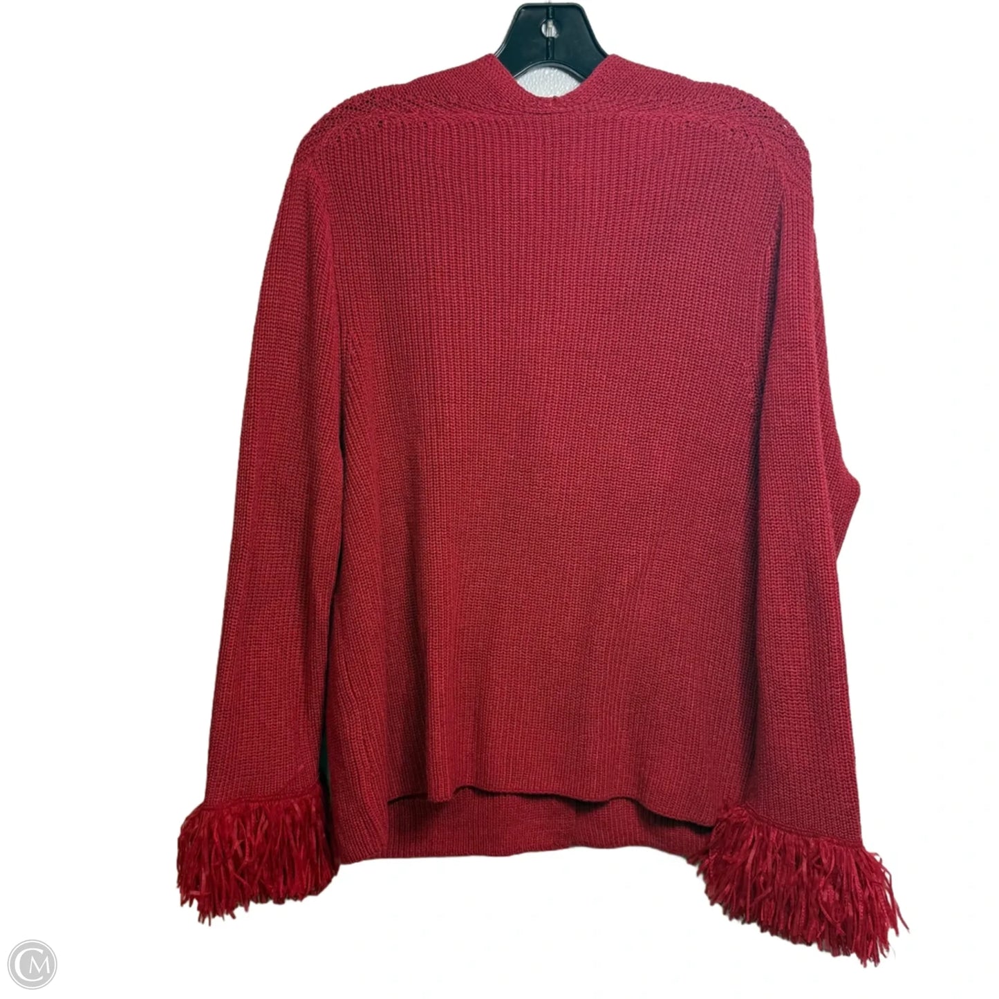Cardigan By Nic + Zoe In Red, Size: Xl