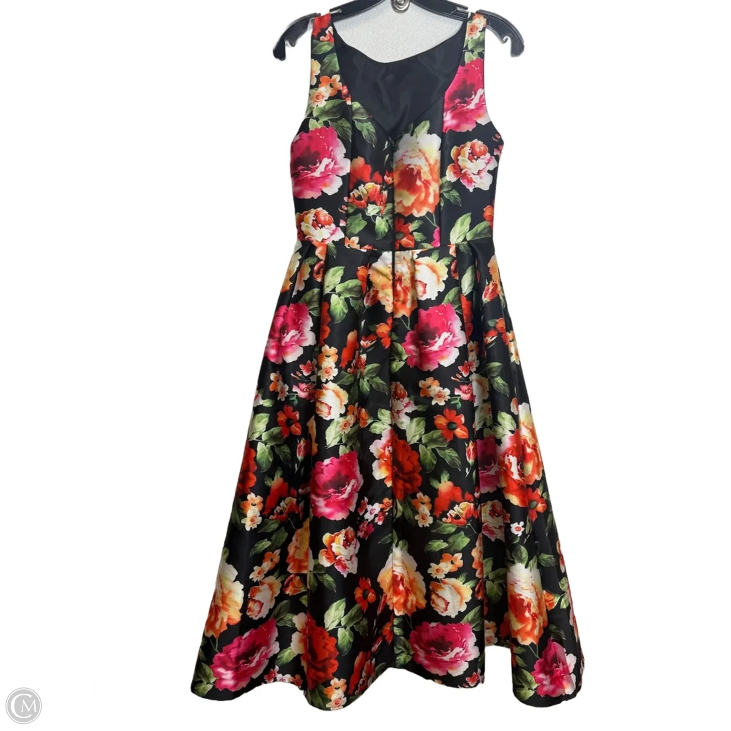 Dress Party Midi By Chicwish In Floral Print, Size: S