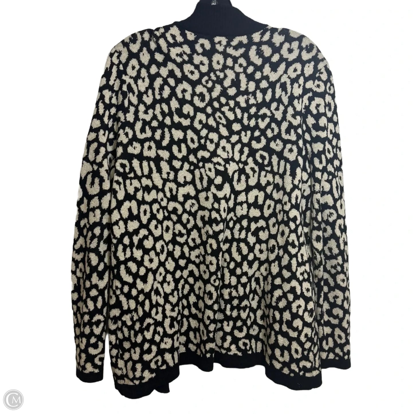 Cardigan By Chicos In Animal Print, Size: L