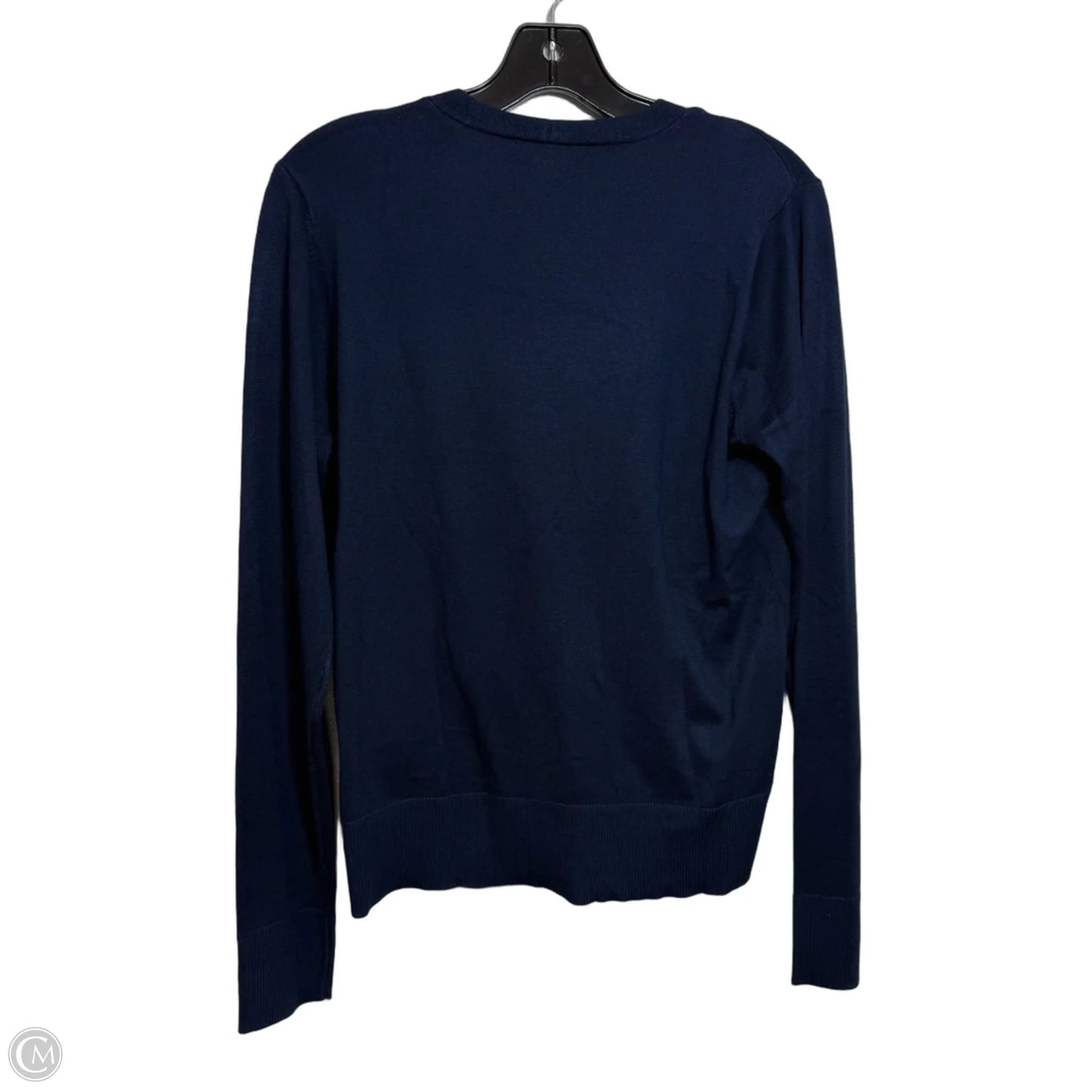 Sweater By Clothes Mentor In Navy, Size: M