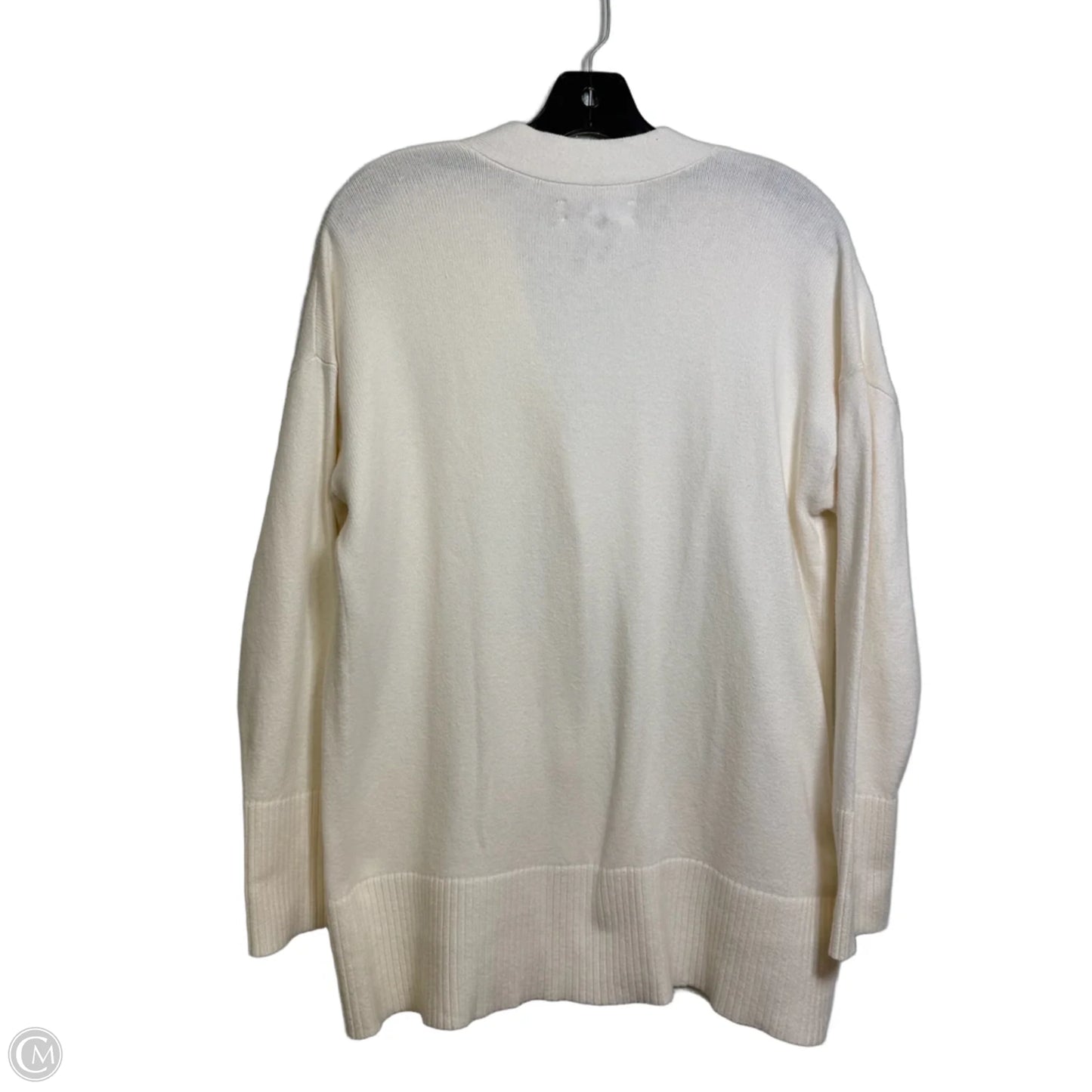 Cardigan By Loft In Ivory, Size: M