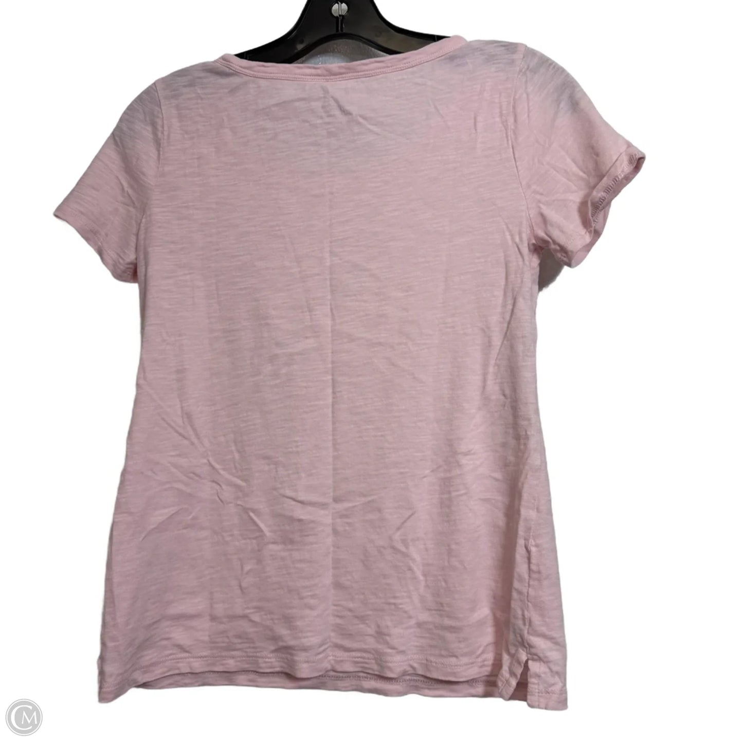Top Short Sleeve Basic By Talbots In Pink, Size: Xsp
