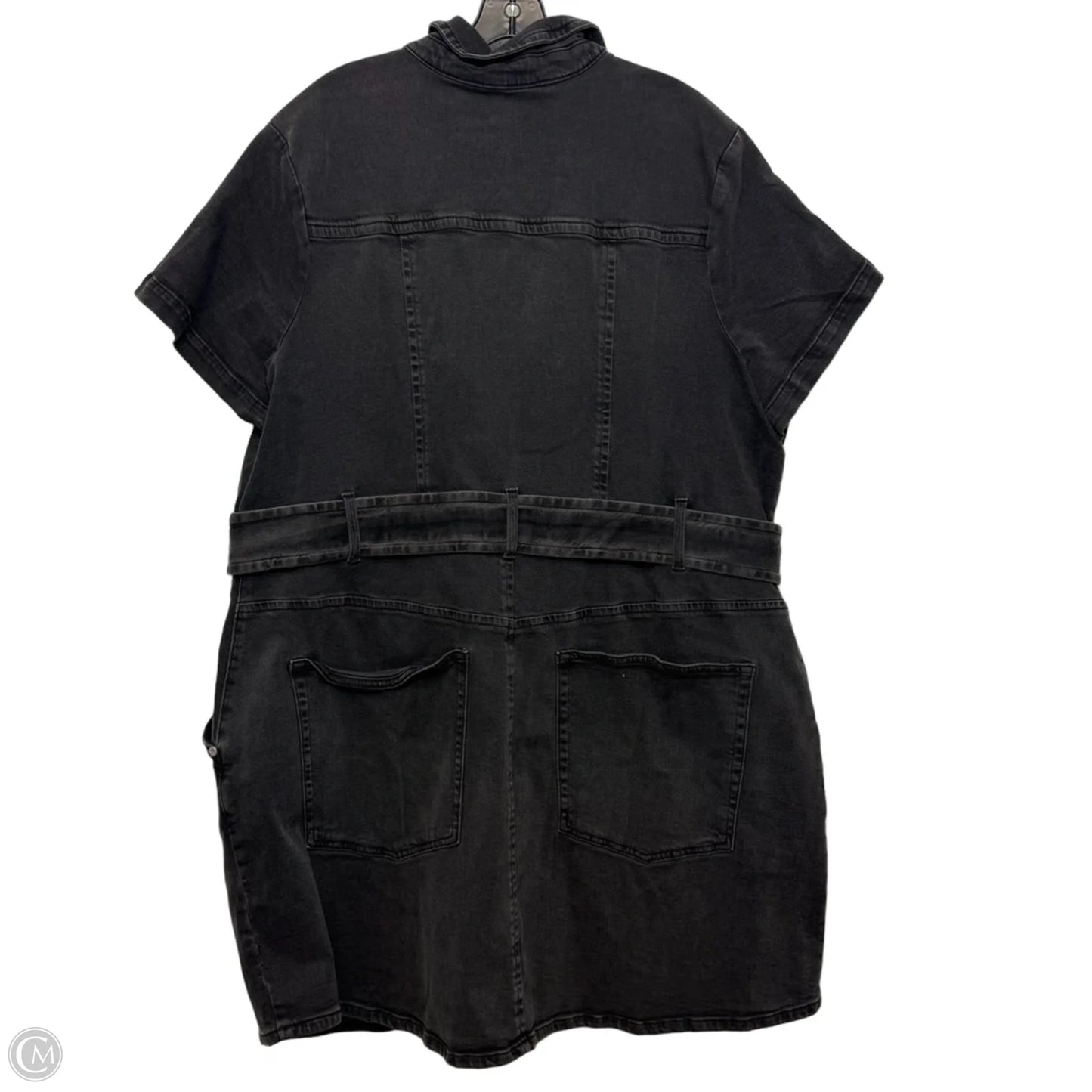 Dress Casual Short By Wild Fable In Black Denim, Size: 3x