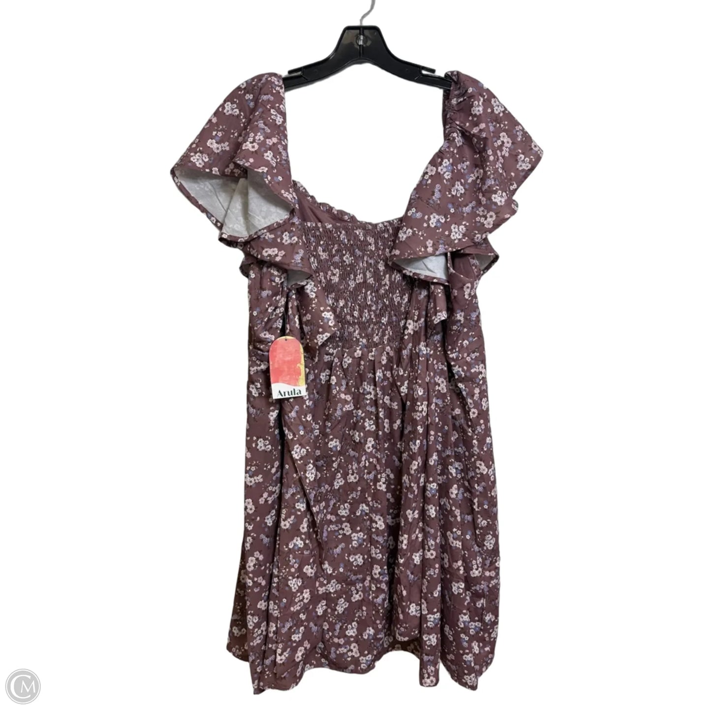 Dress Casual Short By Arula In Floral Print, Size: 2x