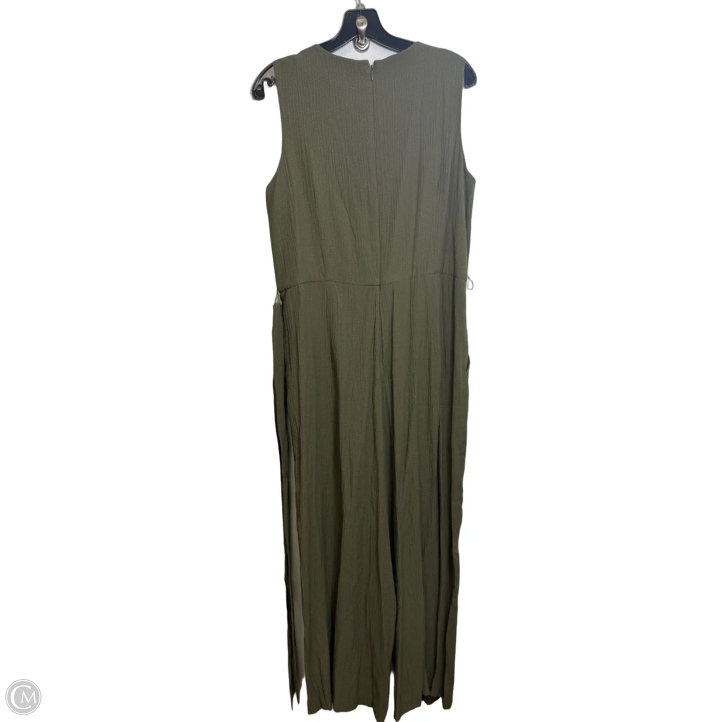 Jumpsuit By Calvin Klein In Green, Size: 14
