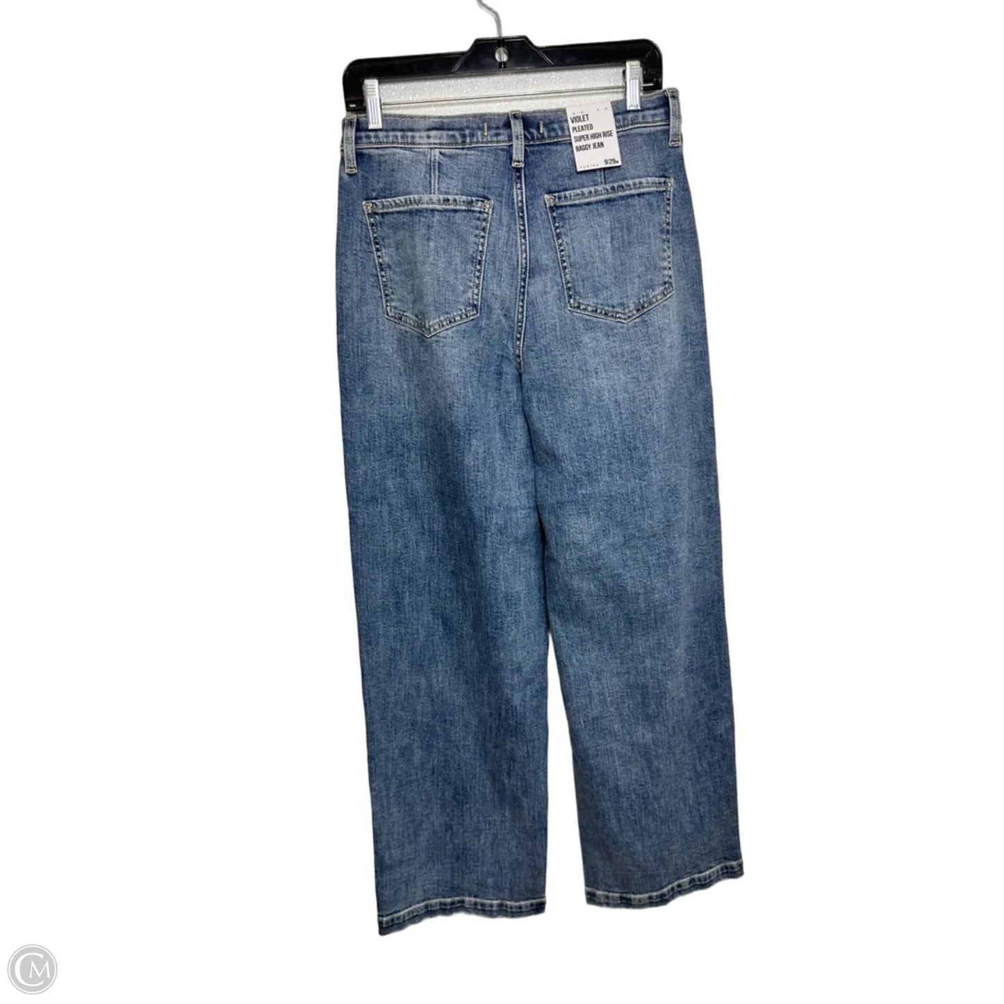 Jeans baggy Boyfriend By Eunina In Blue Denim, Size: 8