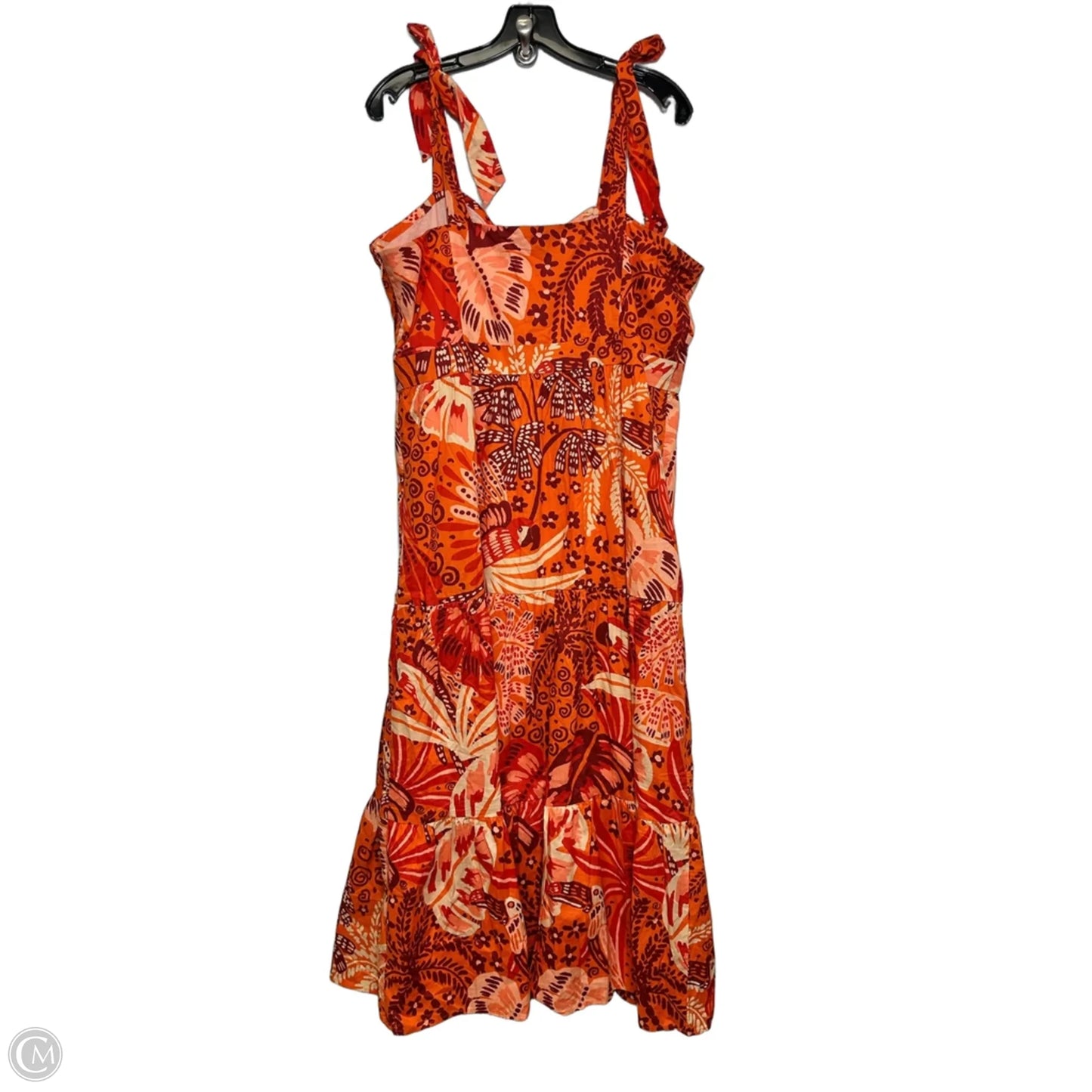 Dress Casual Maxi By Venus In Orange, Size: Xl