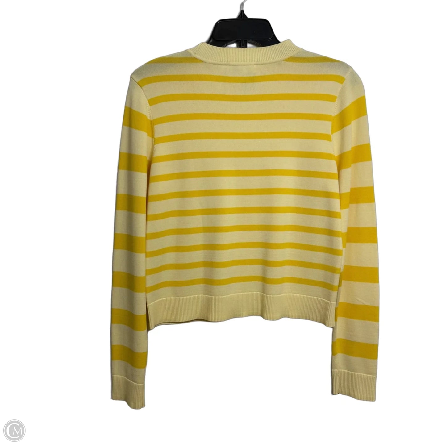 Top Long Sleeve By On 34th In Yellow, Size: S