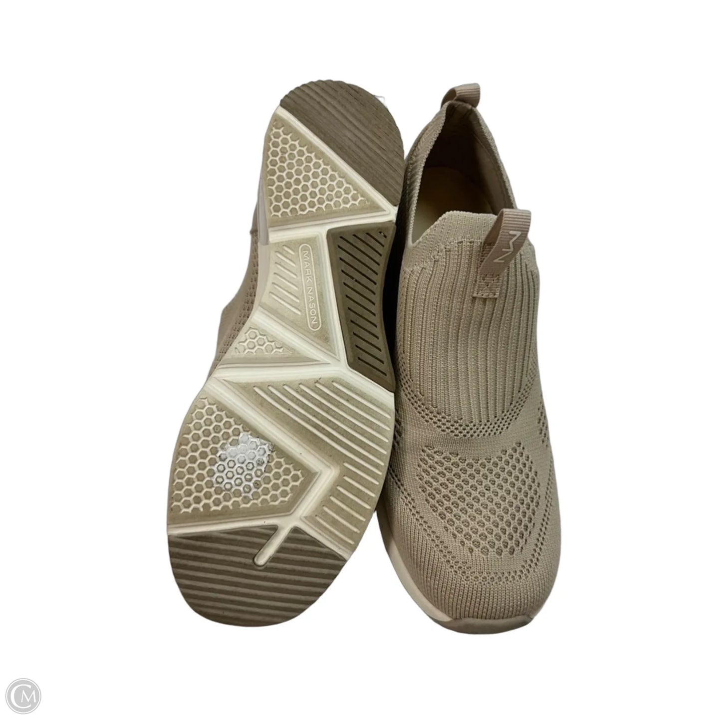 Shoes Heels Wedge By Skechers In Tan, Size: 7.5
