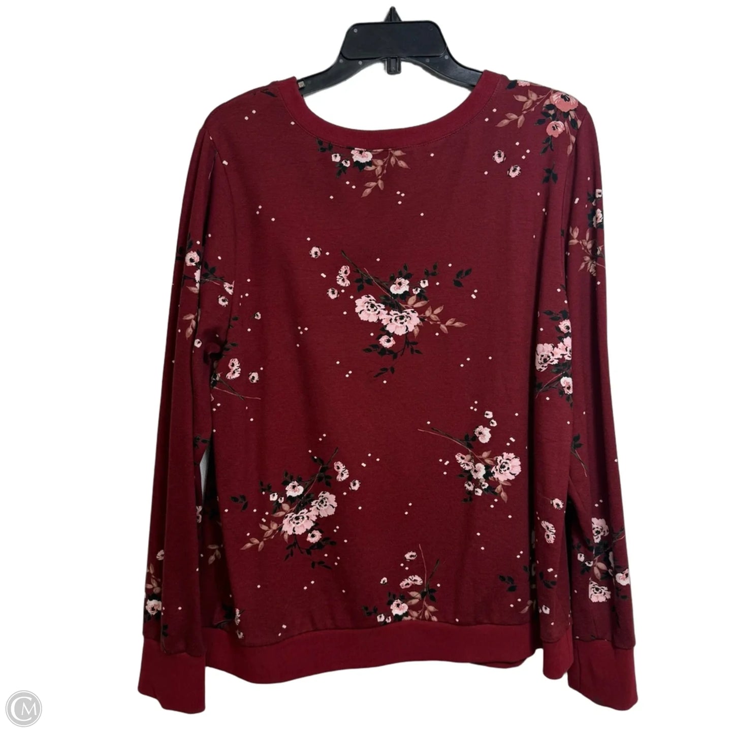 Top Long Sleeve By Torrid In Floral Print, Size: 2x