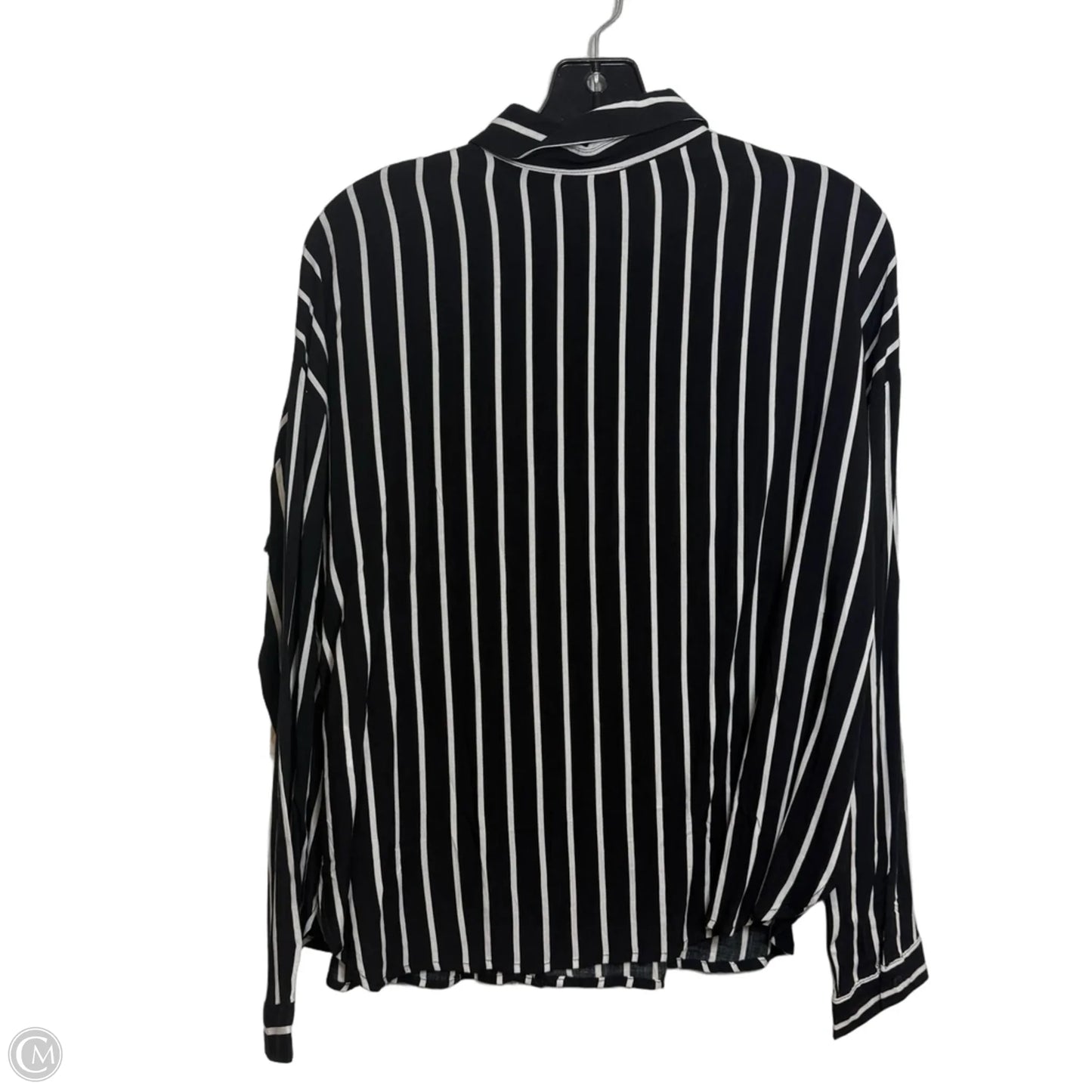 Top Long Sleeve By Forever 21 In Striped Pattern, Size: S