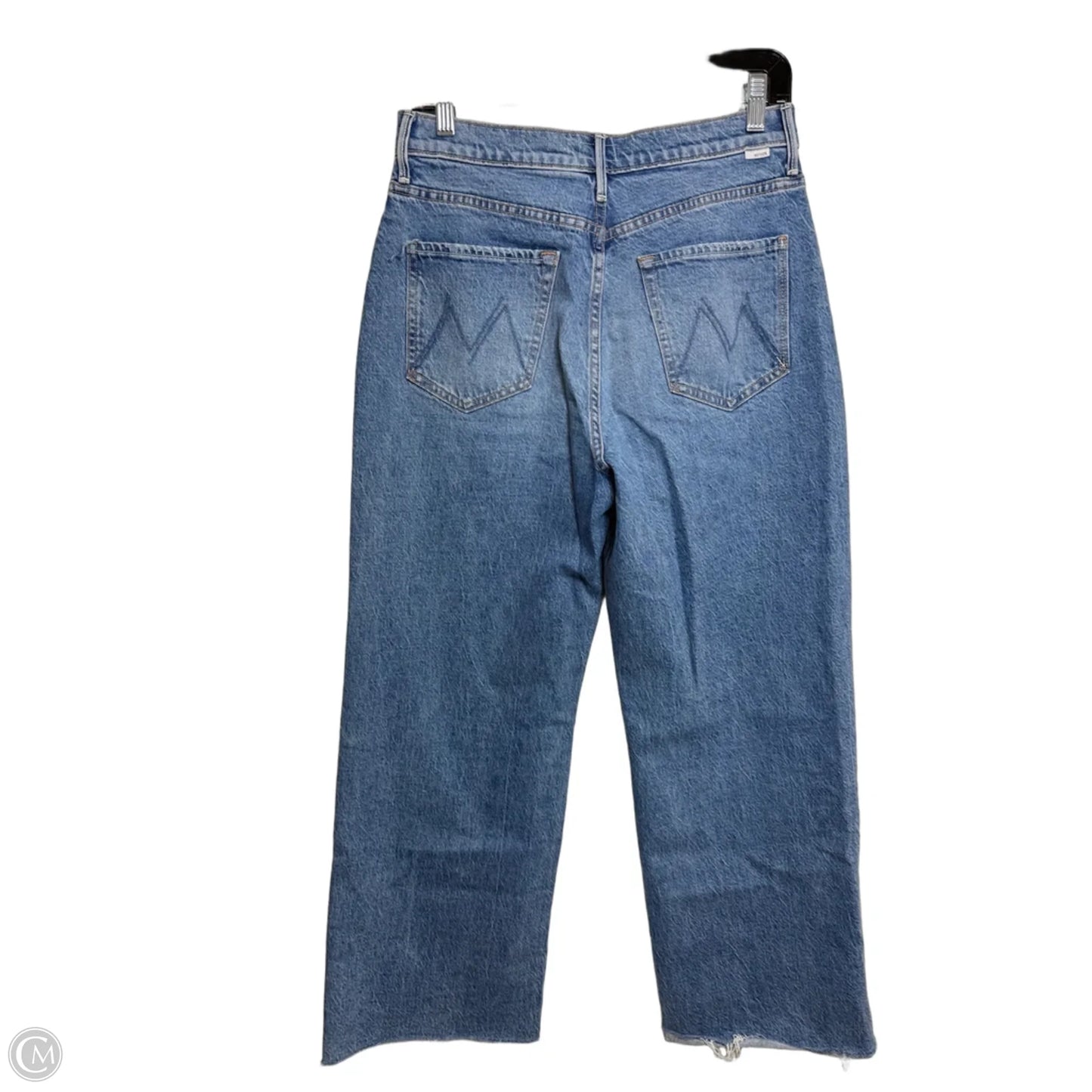 Jeans Wide Leg By Mother In Blue Denim, Size: 6