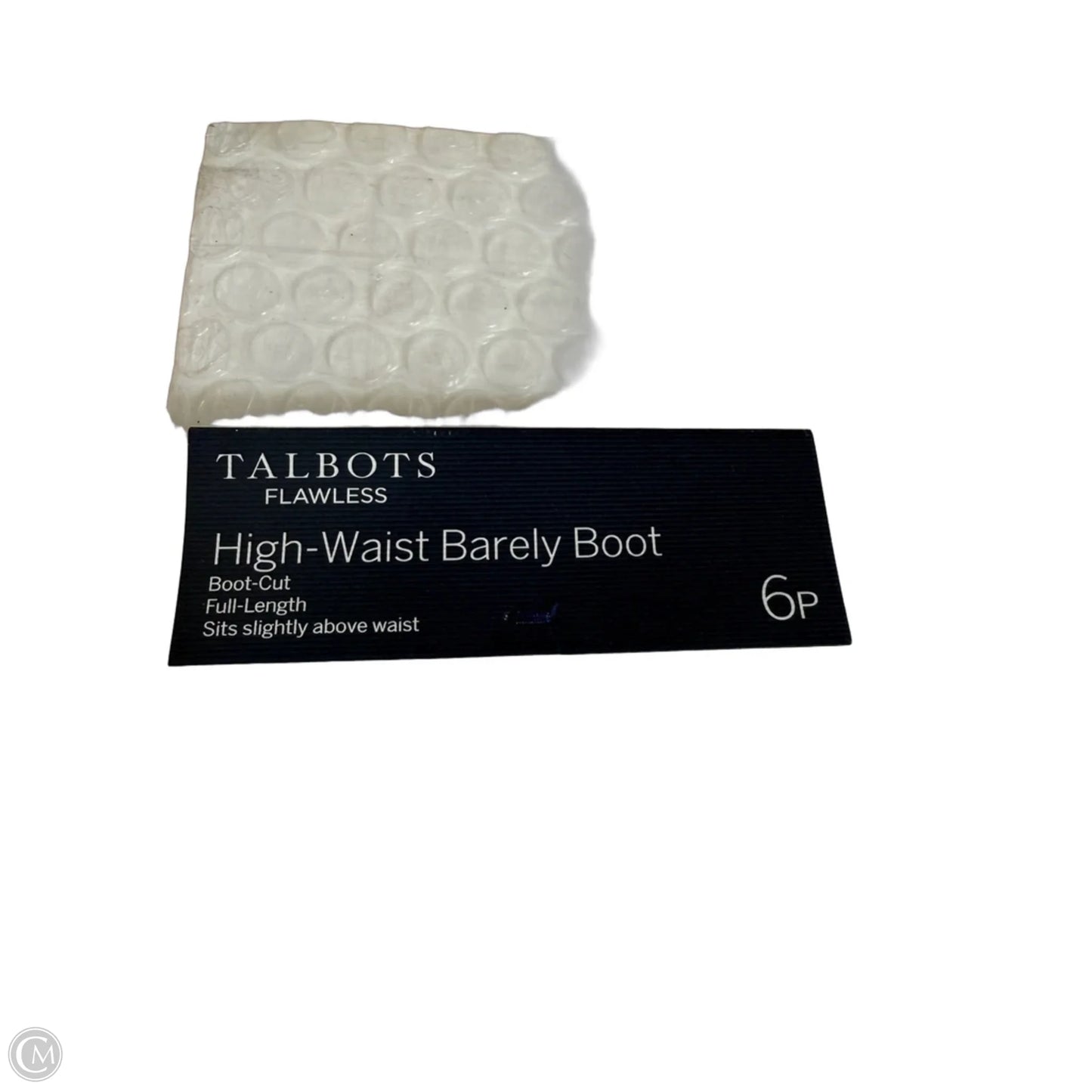 Jeans Boot Cut By Talbots In White Denim, Size: 6p