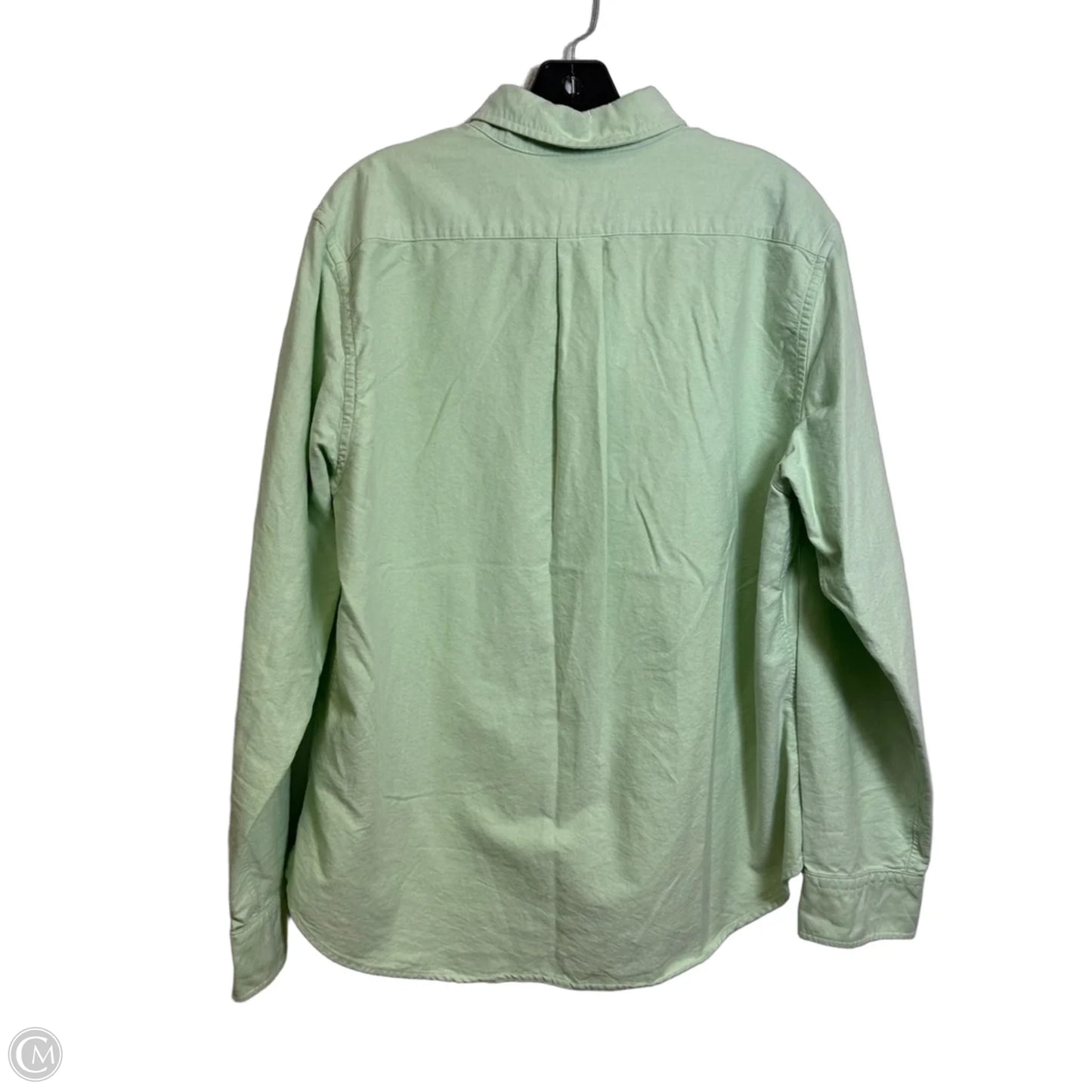 Top Long Sleeve By Polo Ralph Lauren In Green, Size: Xl