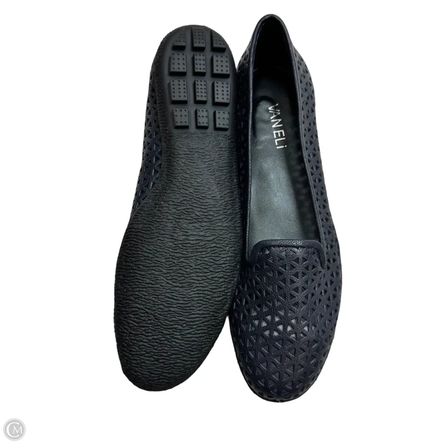 Shoes Flats By Vaneli In Navy, Size: 8.5