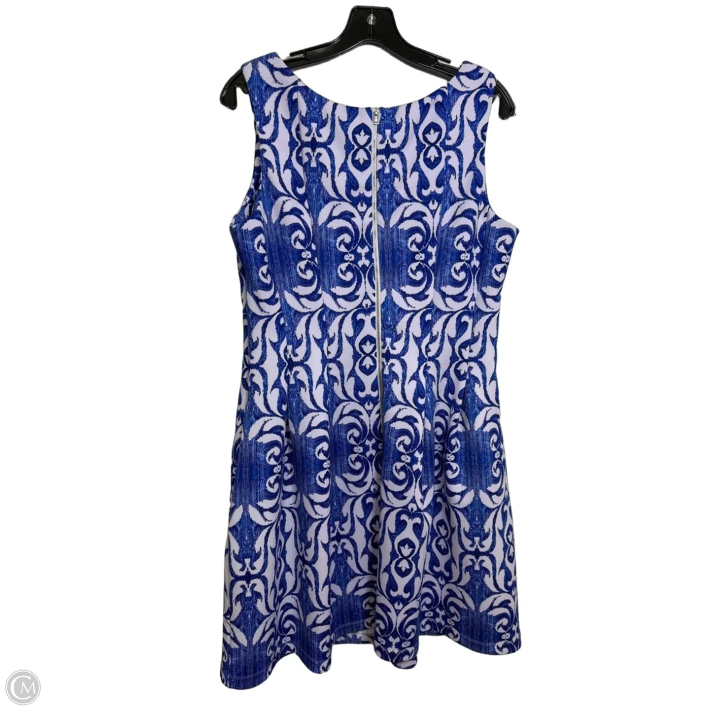 Dress Party Short By Julian Taylor In Blue, Size: 14