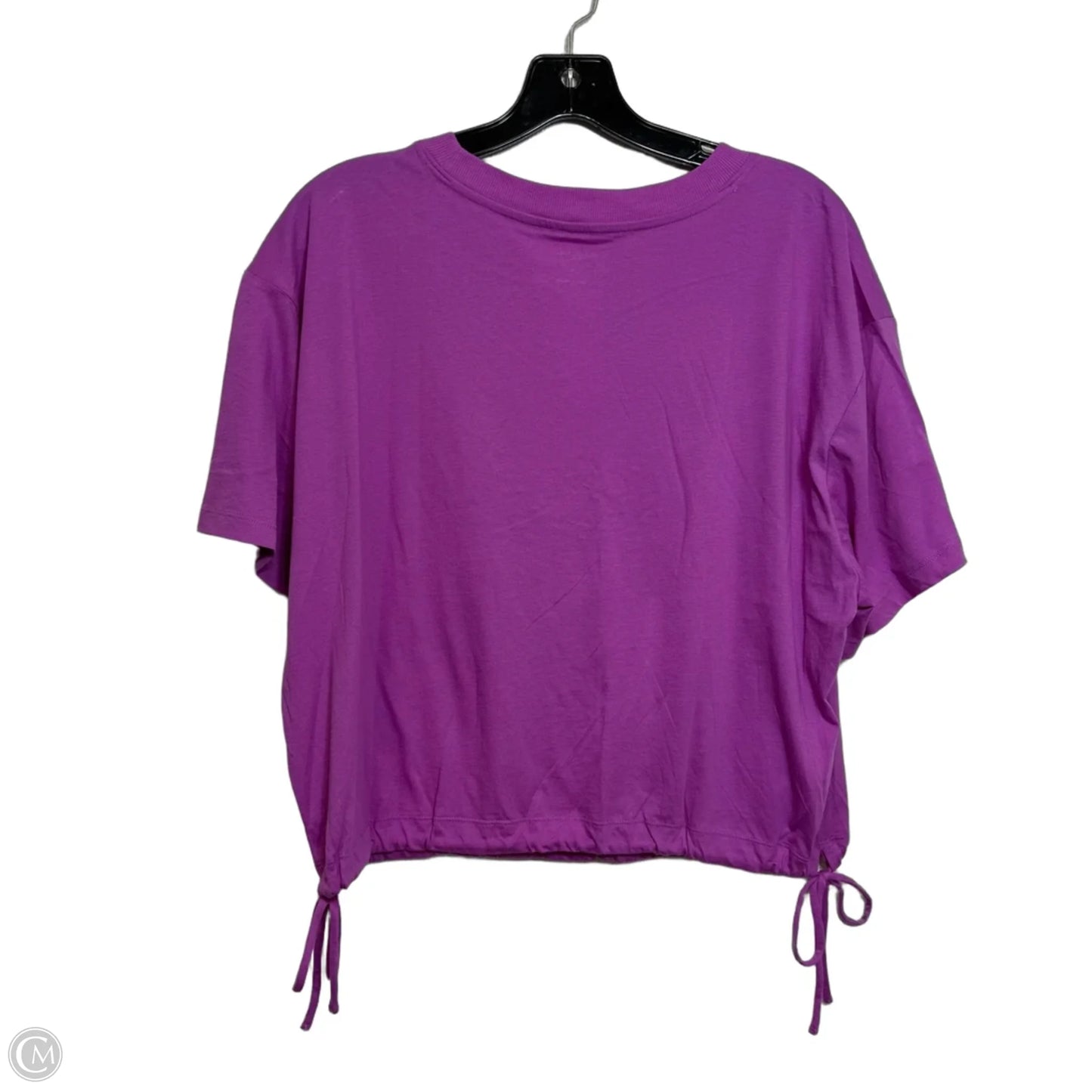 Top Short Sleeve Basic By Lou And Grey In Purple, Size: M