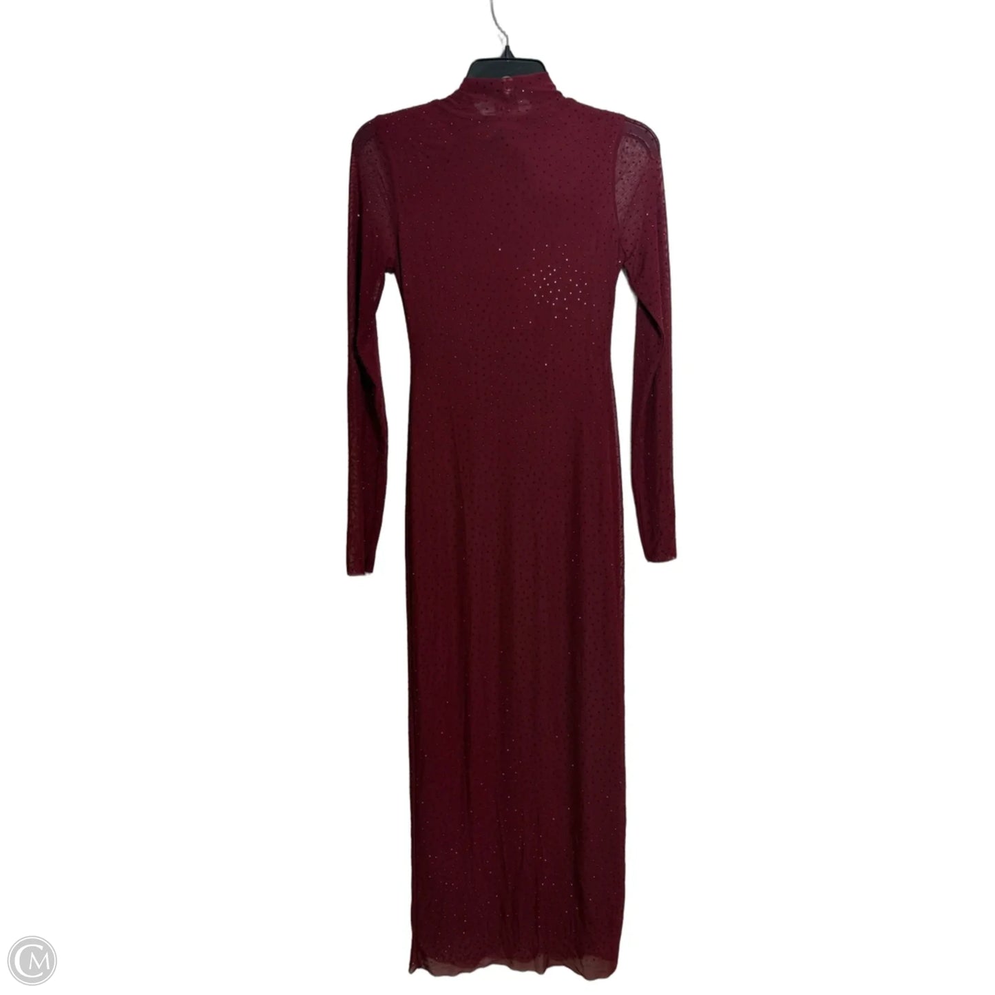 Dress Party Long By Bar Iii In Maroon, Size: Xs