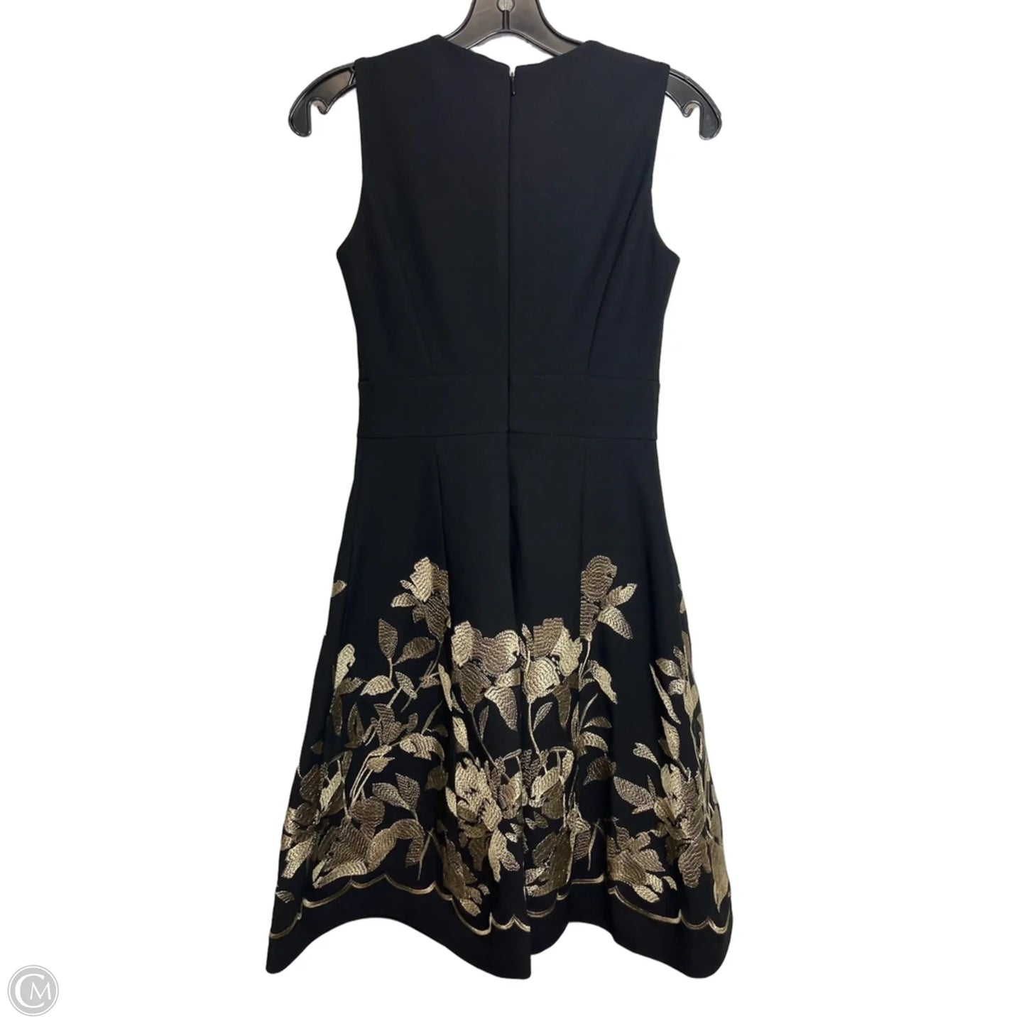 Dress Party Short By Calvin Klein In Black, Size: 2p