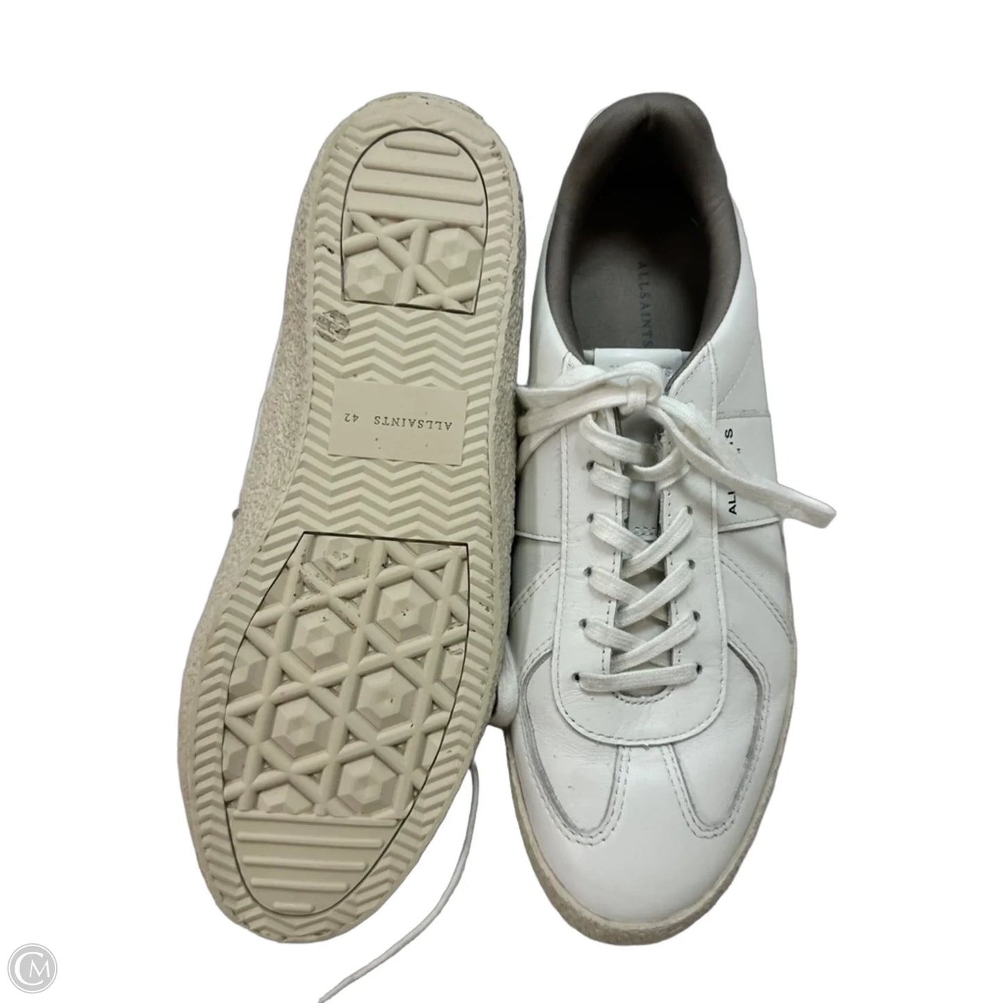 Shoes Designer By All Saints In White, Size: 42