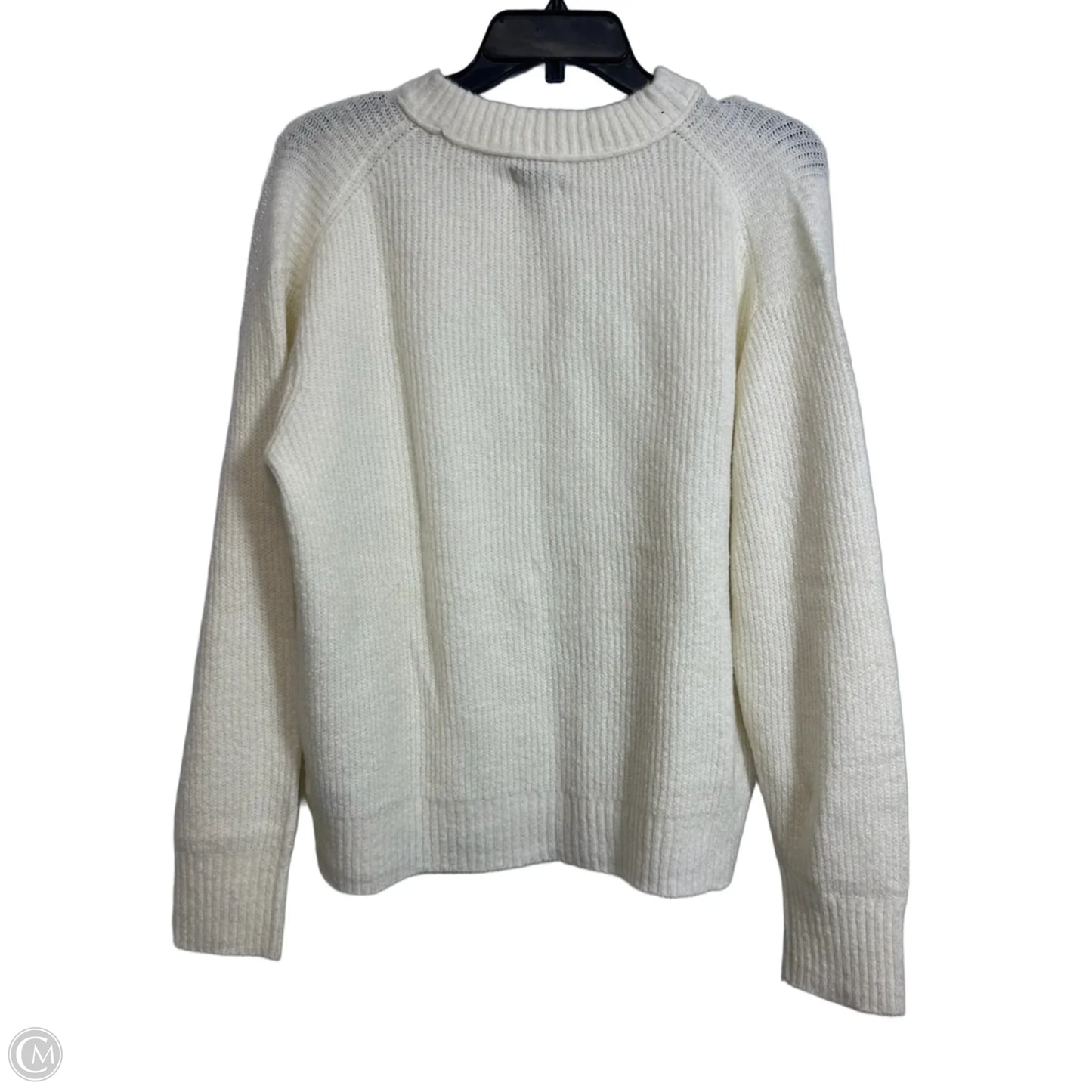 Sweater By American Eagle In Ivory, Size: S