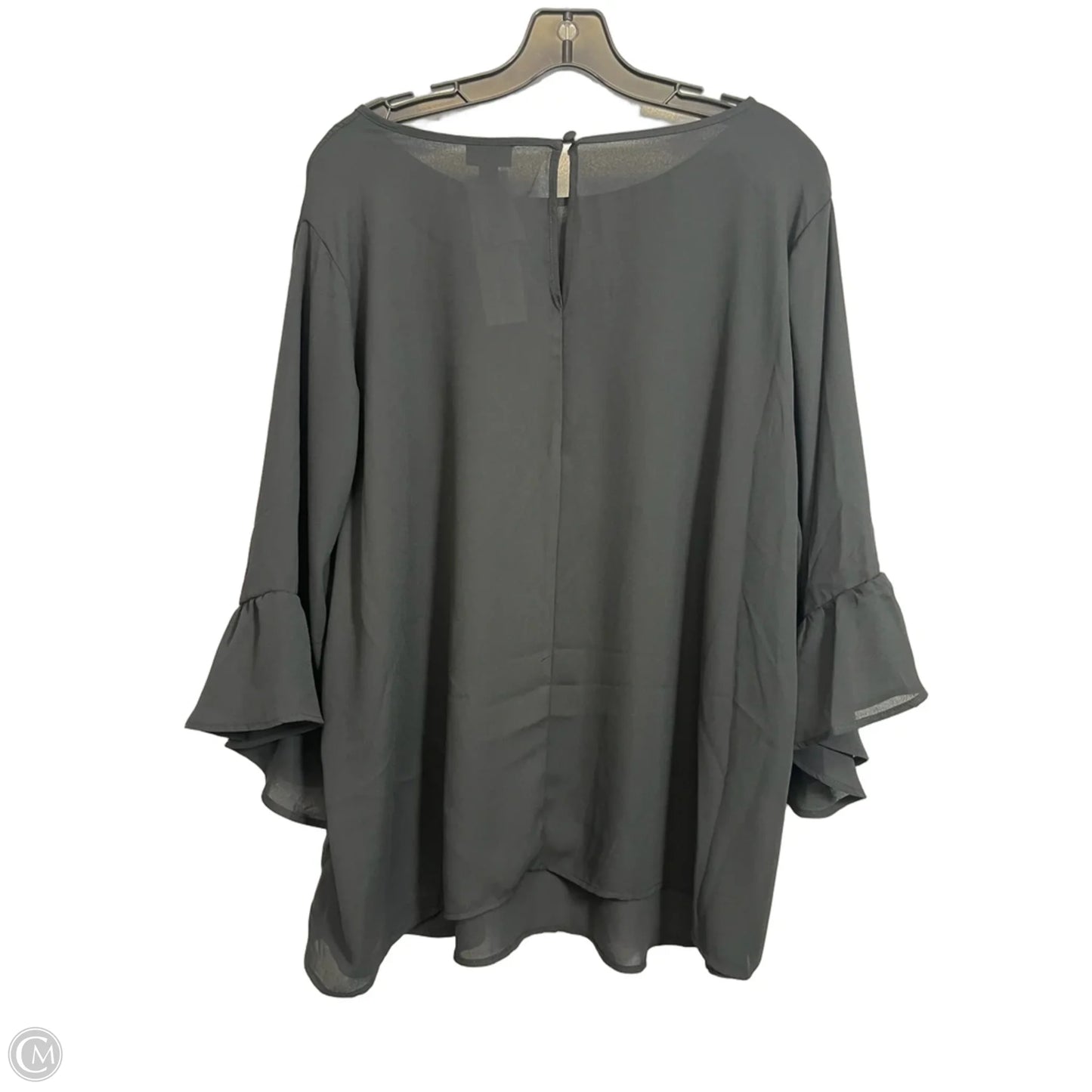 Top Short Sleeve By Torrid In Black, Size: 2x