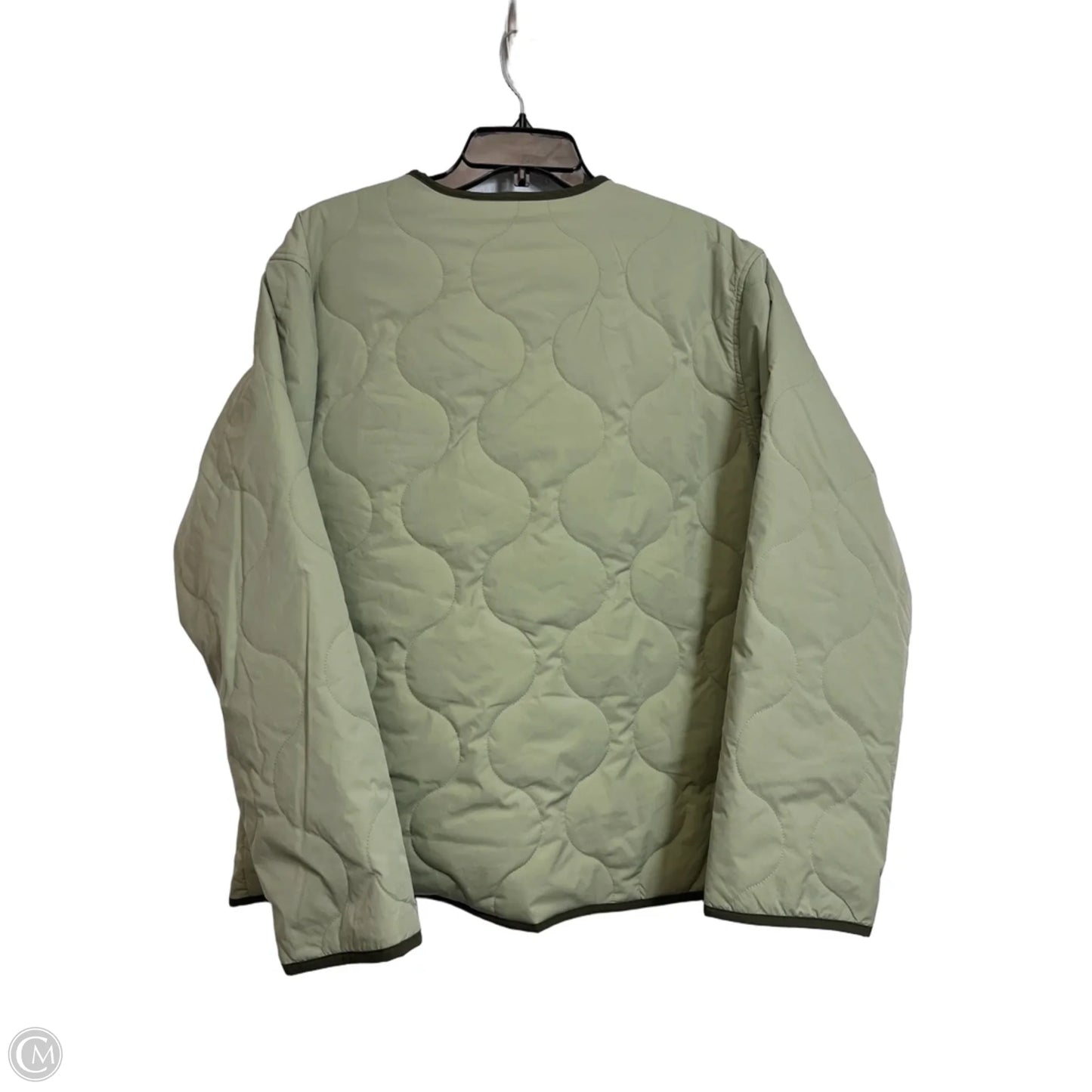 Jacket Puffer & Quilted By Cmf In Green, Size: M
