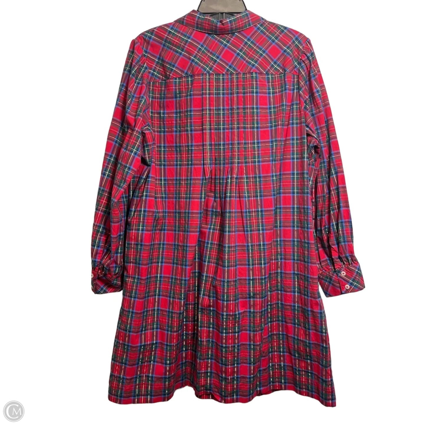 Dress Casual Short By Vineyard Vines In Plaid Pattern, Size: Xxl