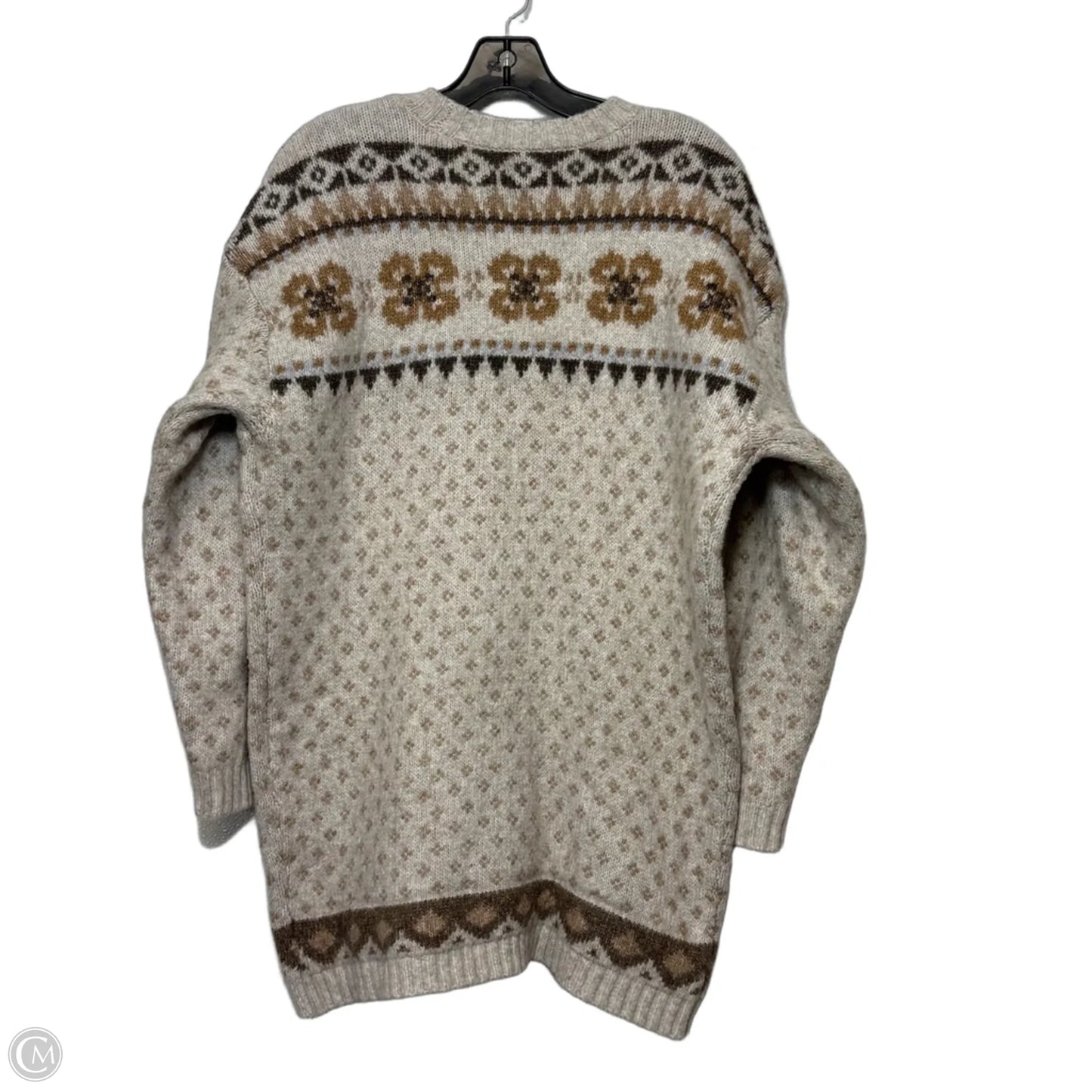 Sweater By American Eagle In Tan, Size: M