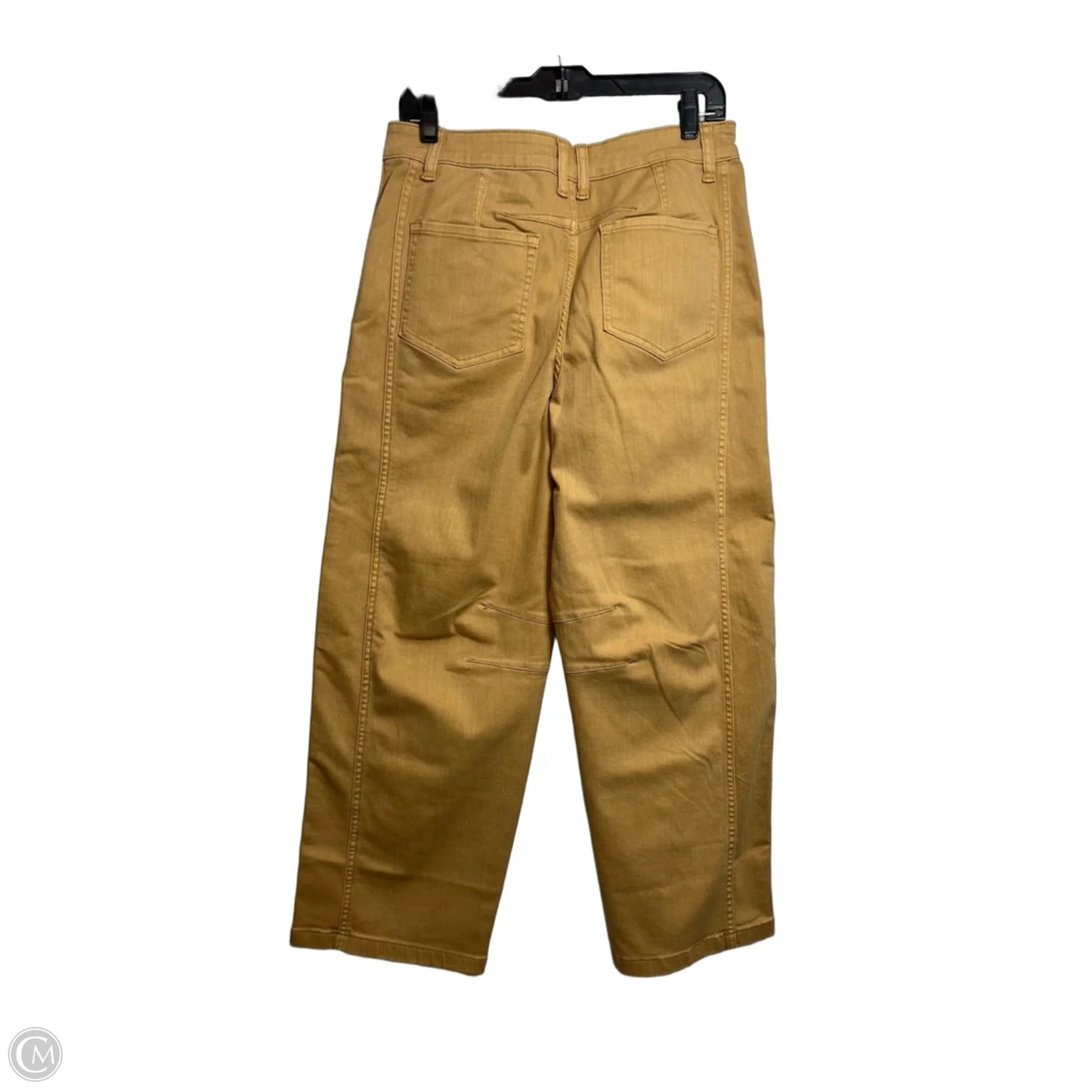 Jeans Boyfriend By Logo In Gold, Size: 10