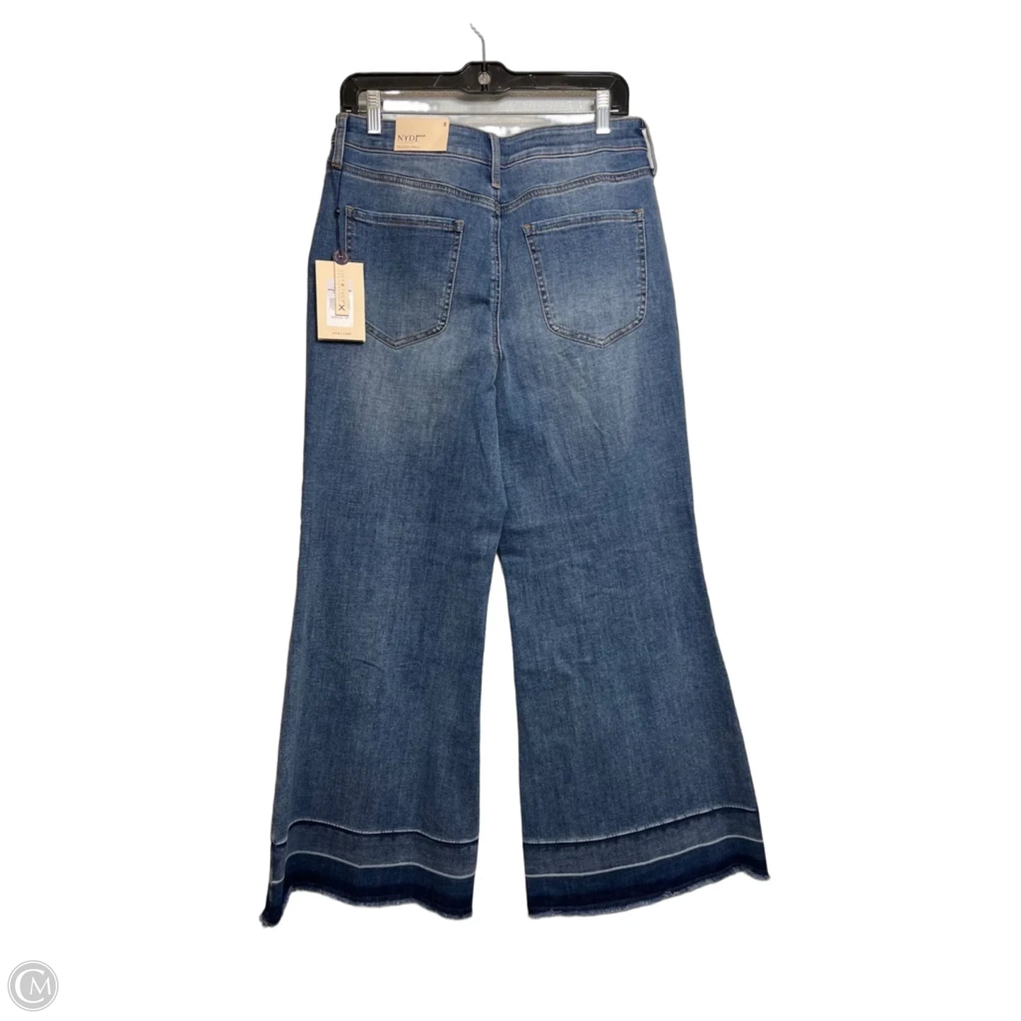 Jeans Wide Leg By Not Your Daughters Jeans In Blue Denim, Size: 8