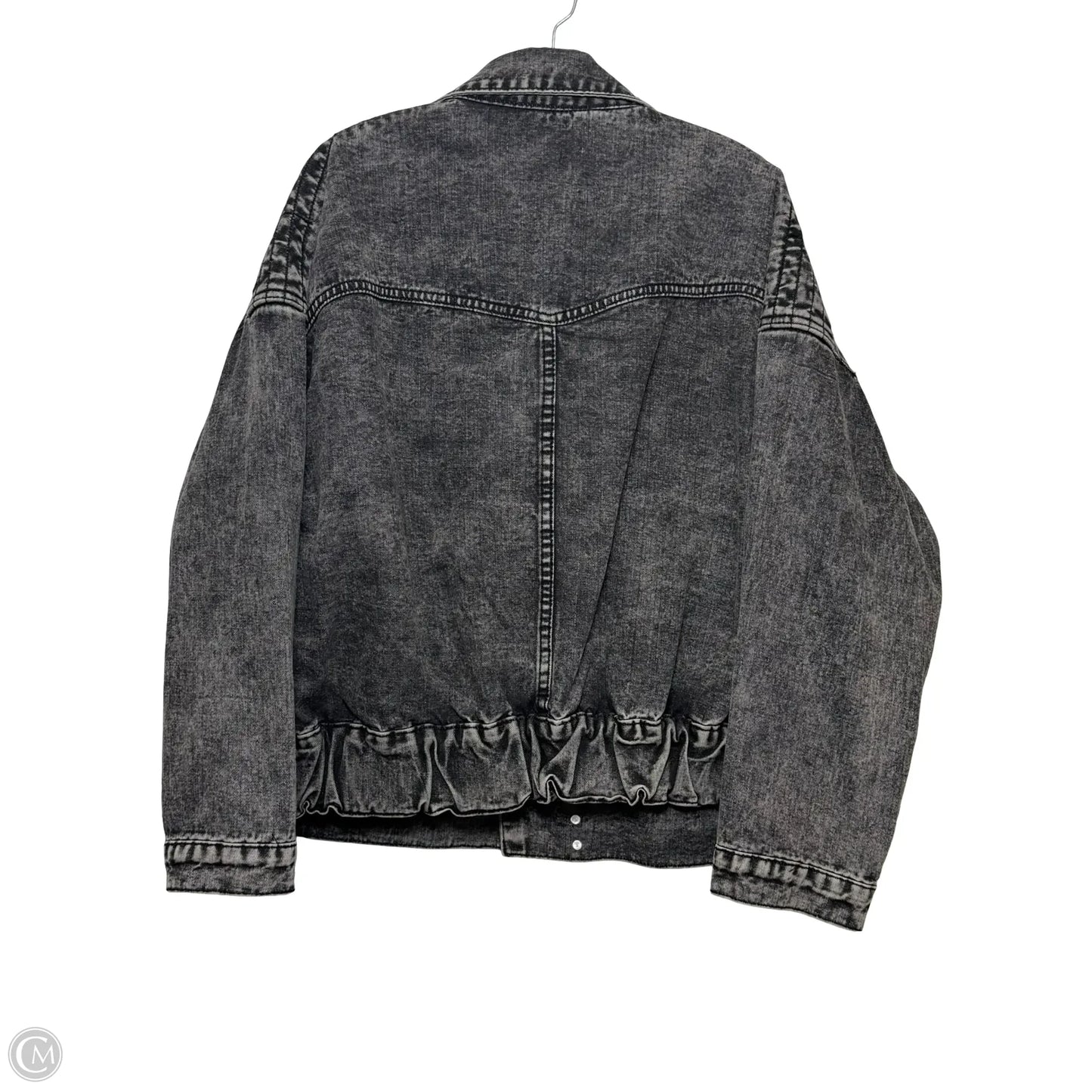 Jacket Denim By Veveret In Black, Size: M