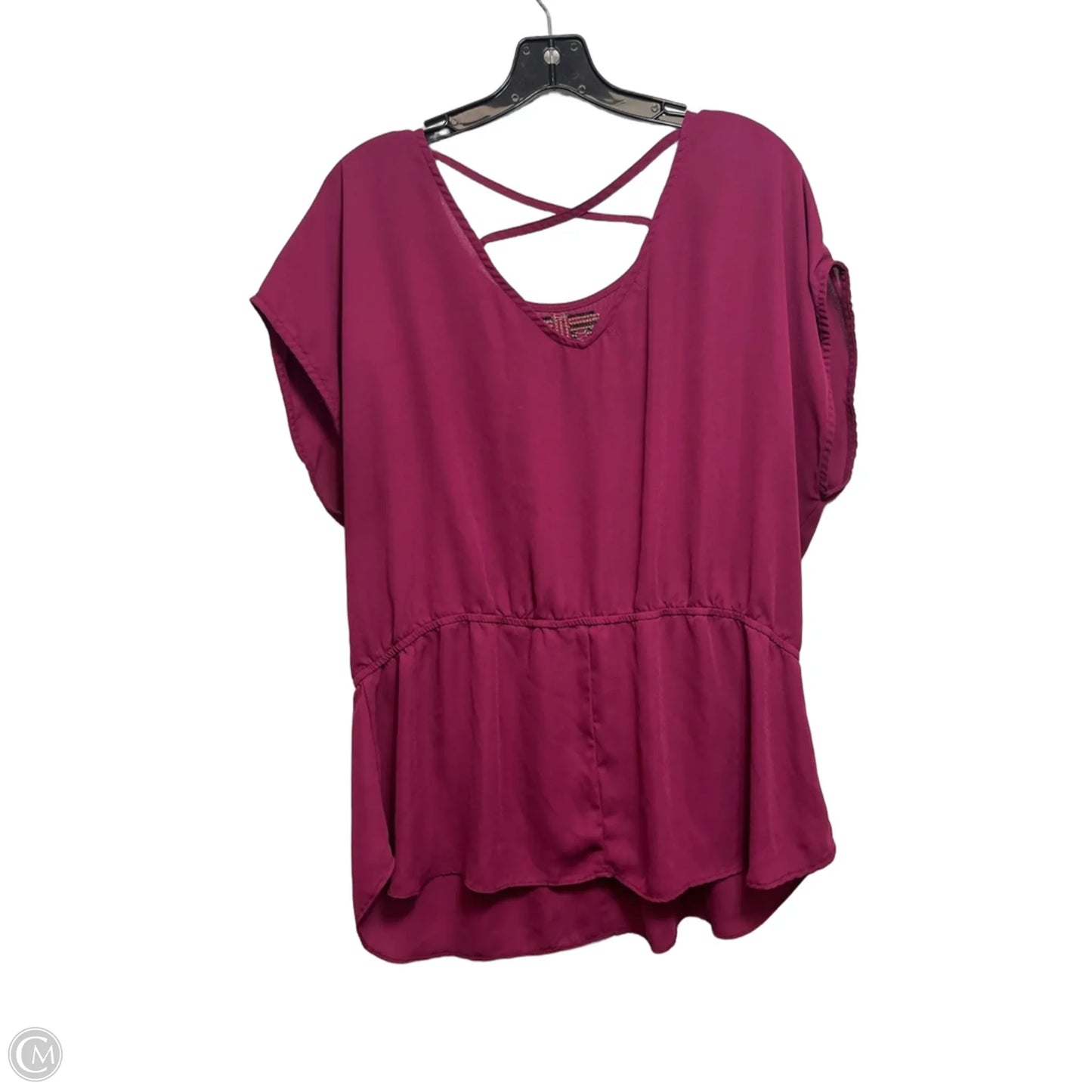 Top Sleeveless By Maurices In Red, Size: 1x