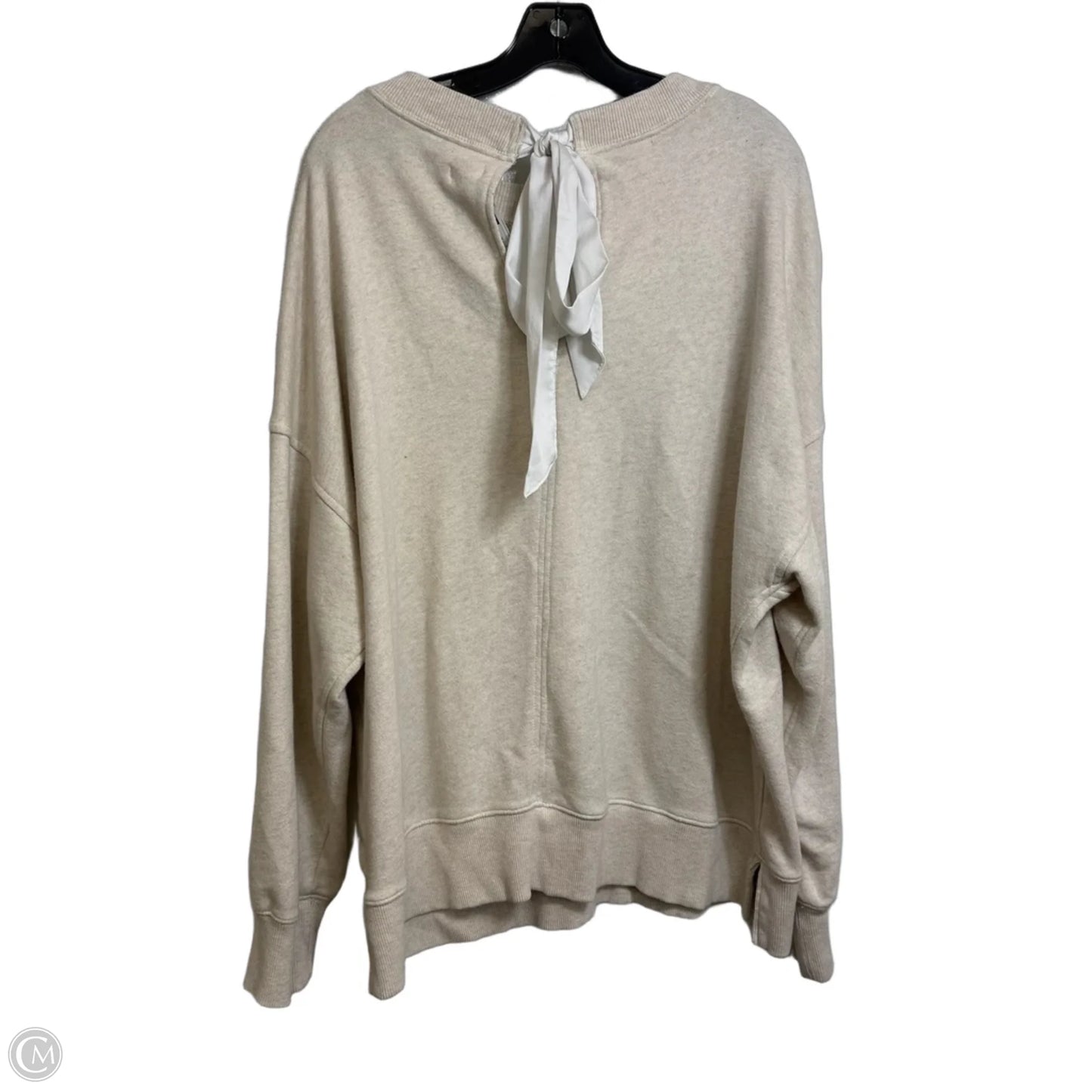 Sweatshirt Collar By Aerie In Cream, Size: M