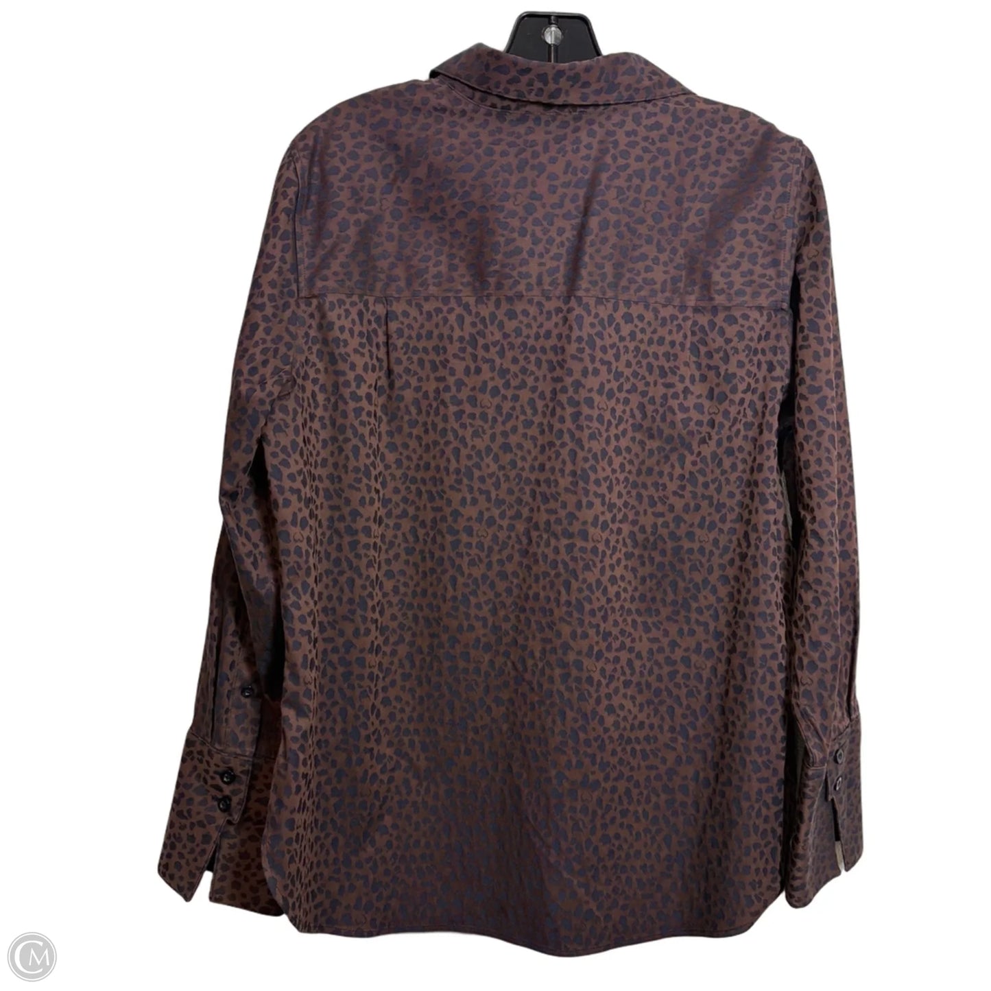 Top Long Sleeve By Chicos In Animal Print, Size: S