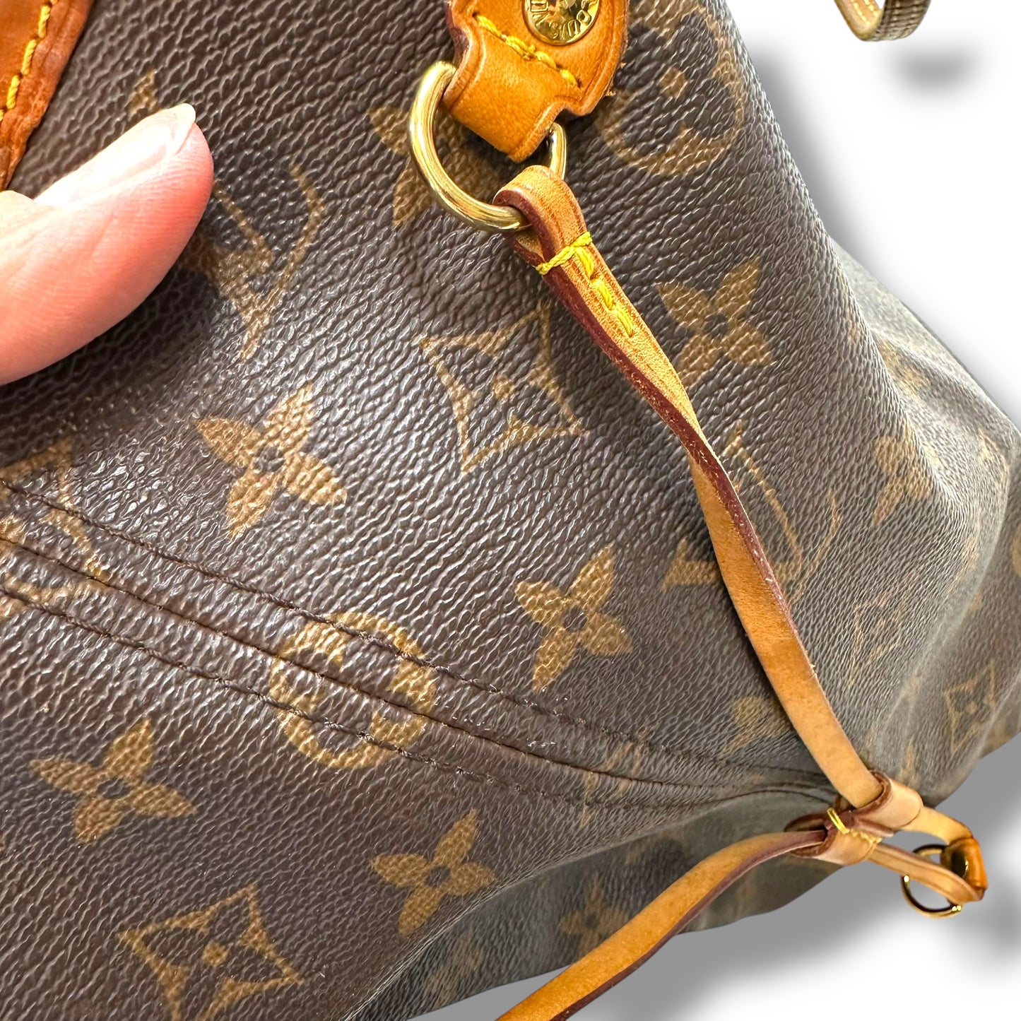 Neverfull MM Luxury Designer By Louis Vuitton, Size: Medium