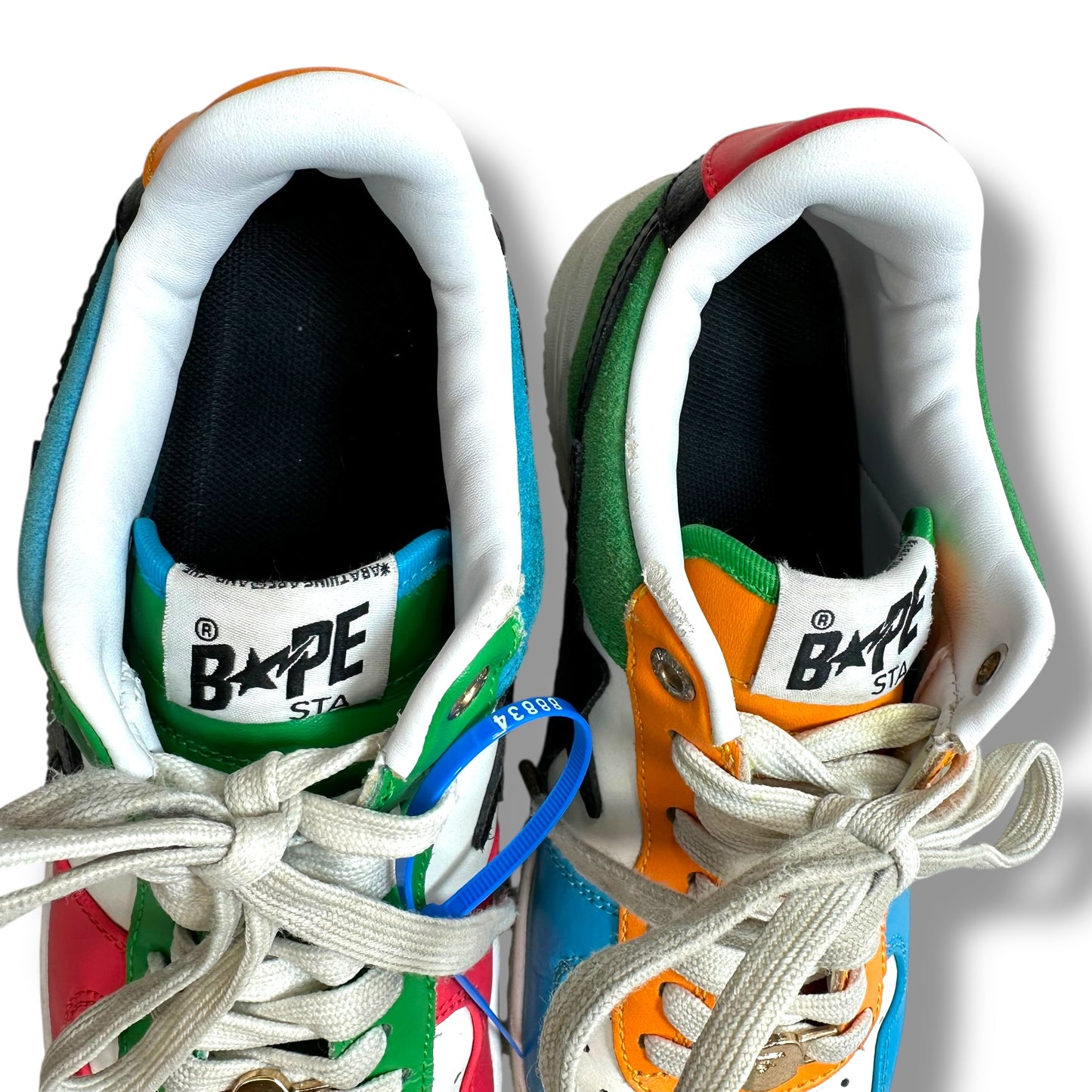 Bathing Ape BAPE STA™ Tokyo Sneakers shoes Athletic By In Multi-colored mens 6.5