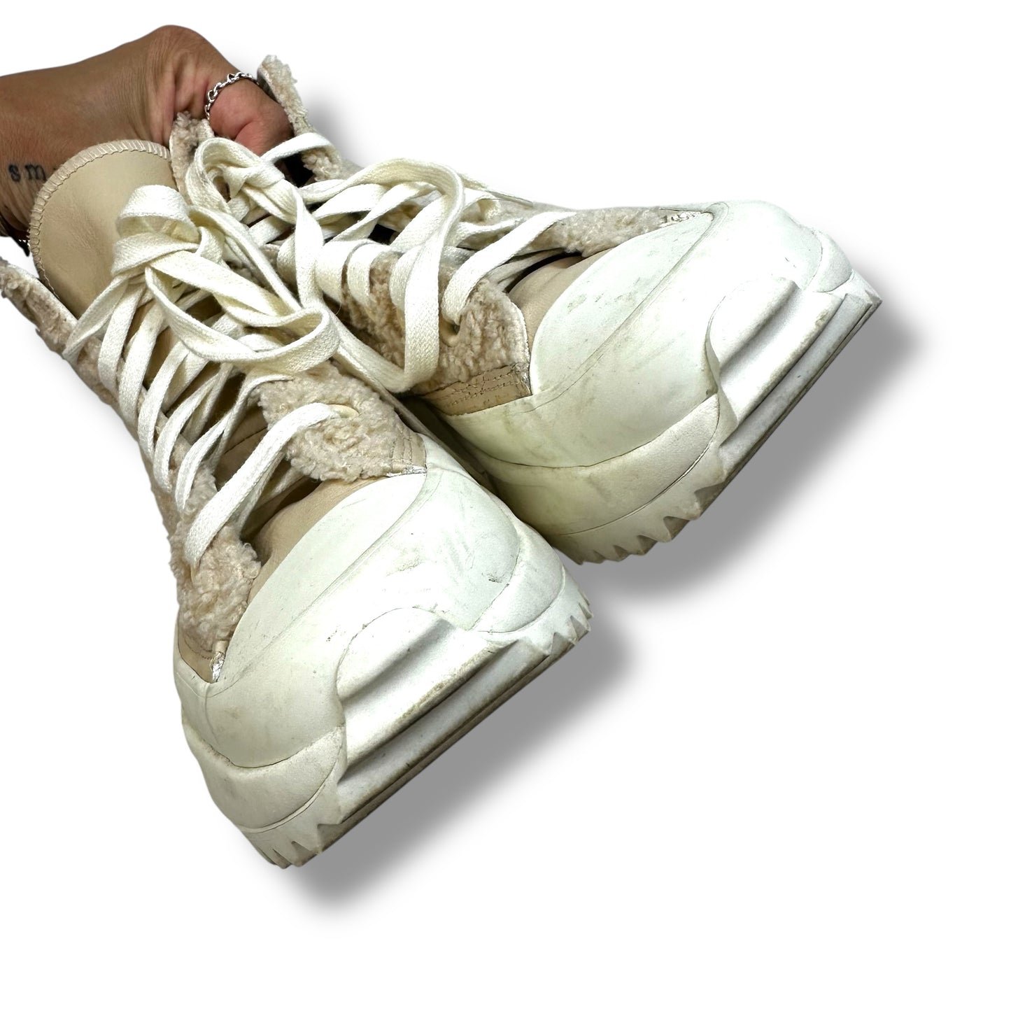 Shoes Heels Platform By Converse In Cream, Size: 8