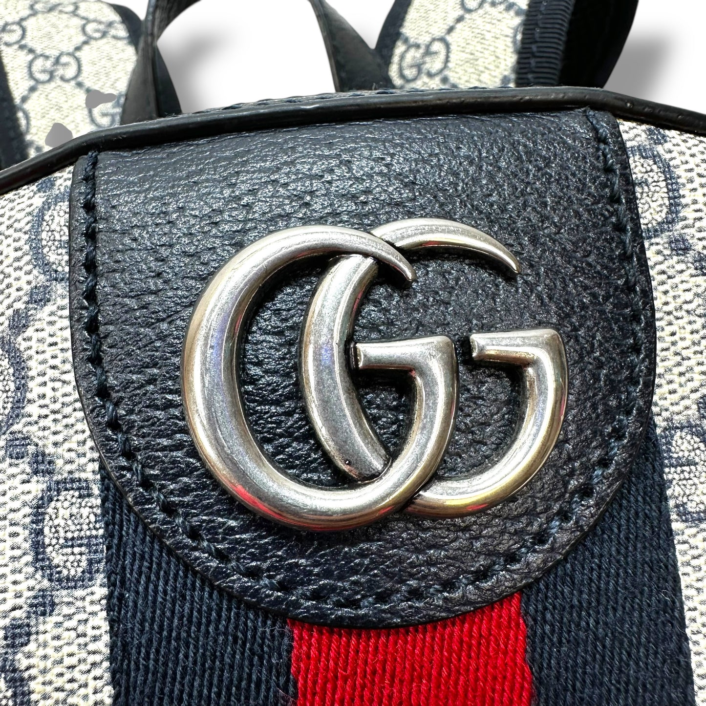Ophidia GG Backpack Luxury Designer By Gucci, Size: Small